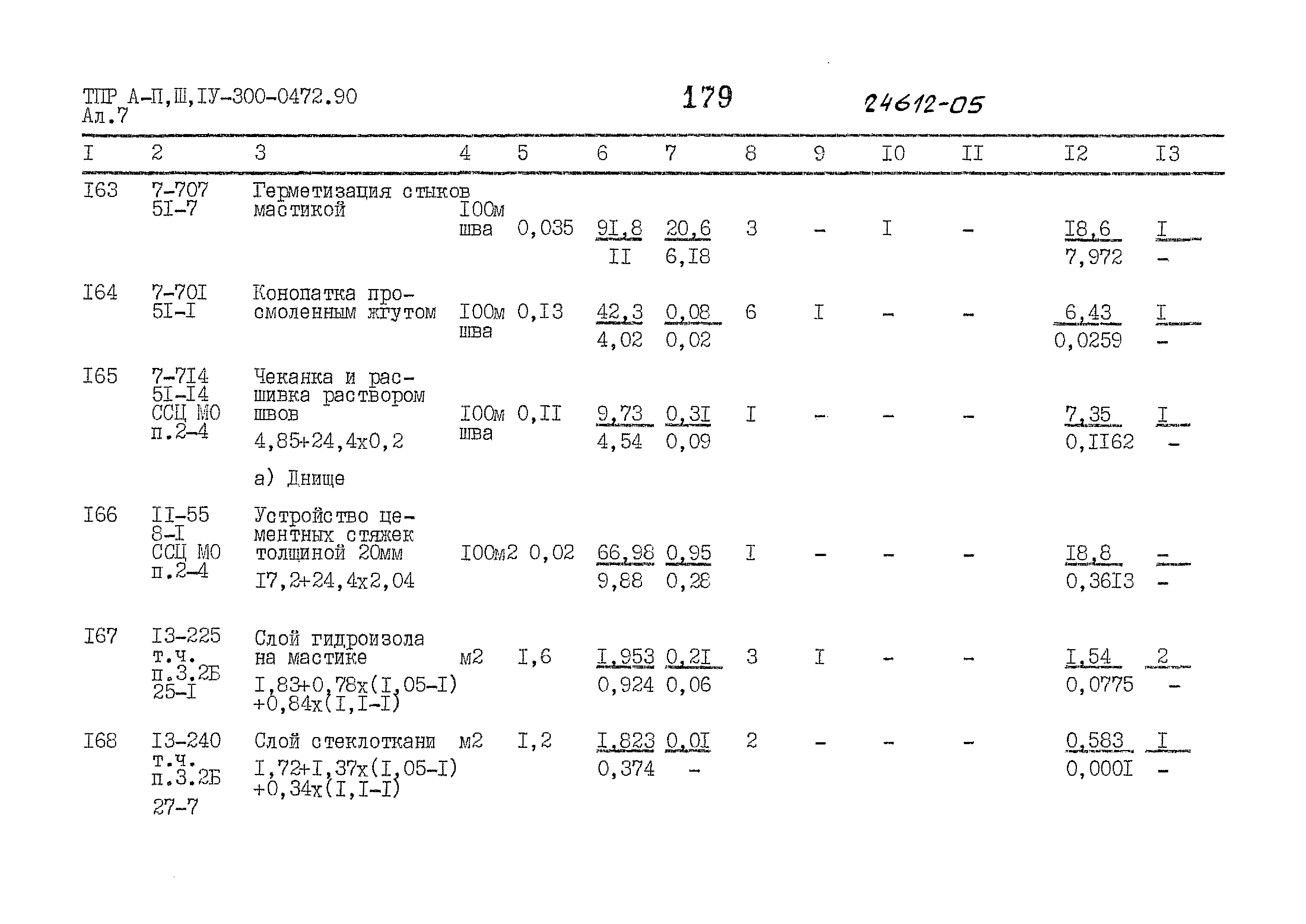 Типовые проектные решения А-II,III,IV-300-0472.90