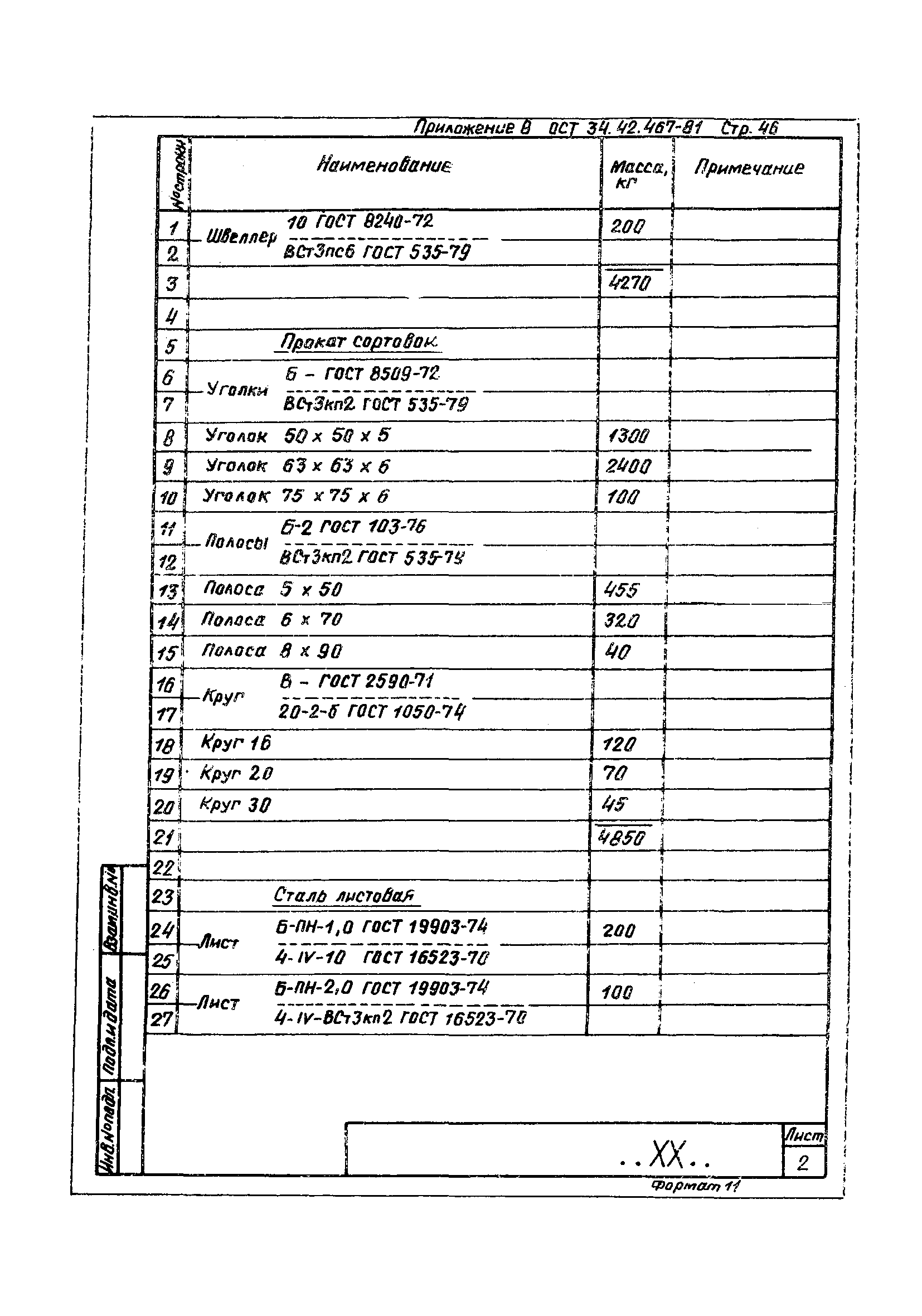 ОСТ 34-42-467-81