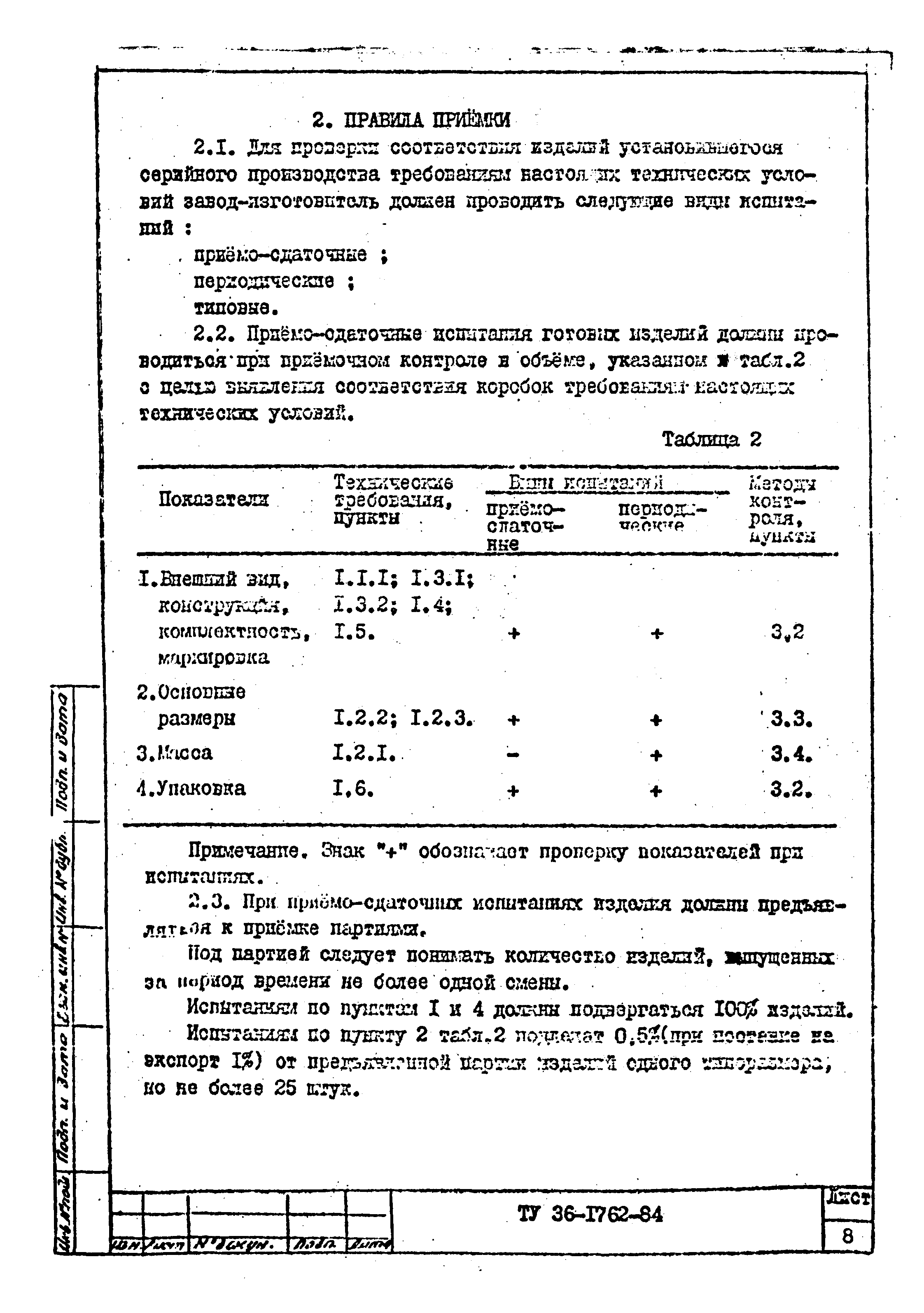 ТУ 36-1762-84