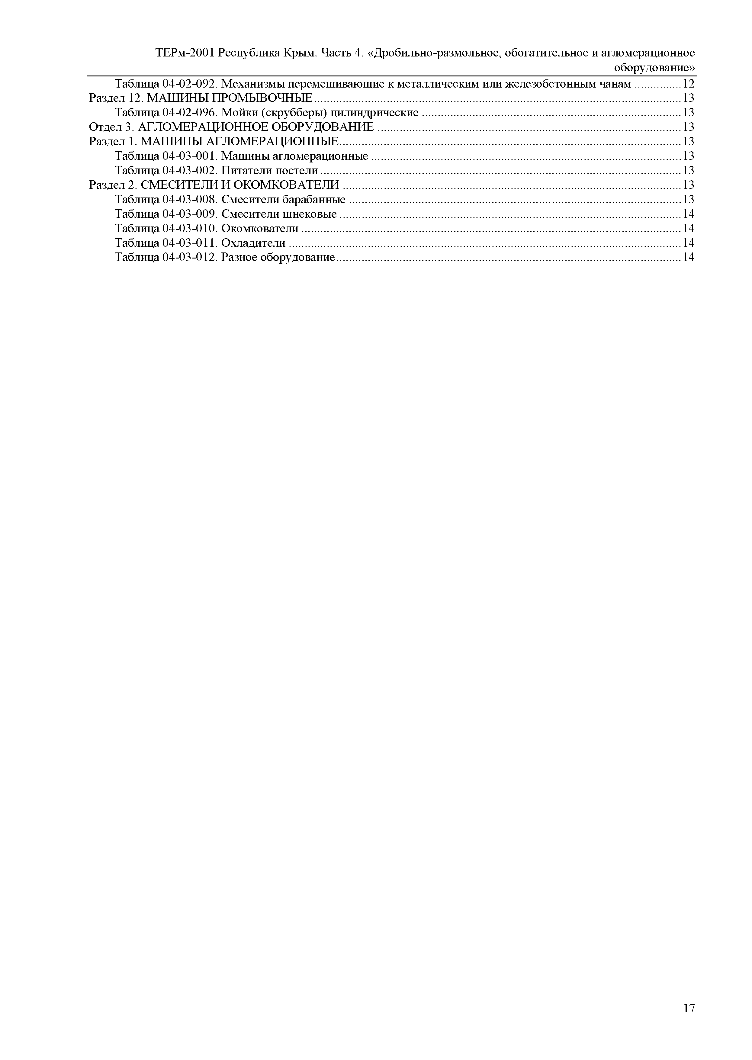 ТЕРм 2001 Республика Крым