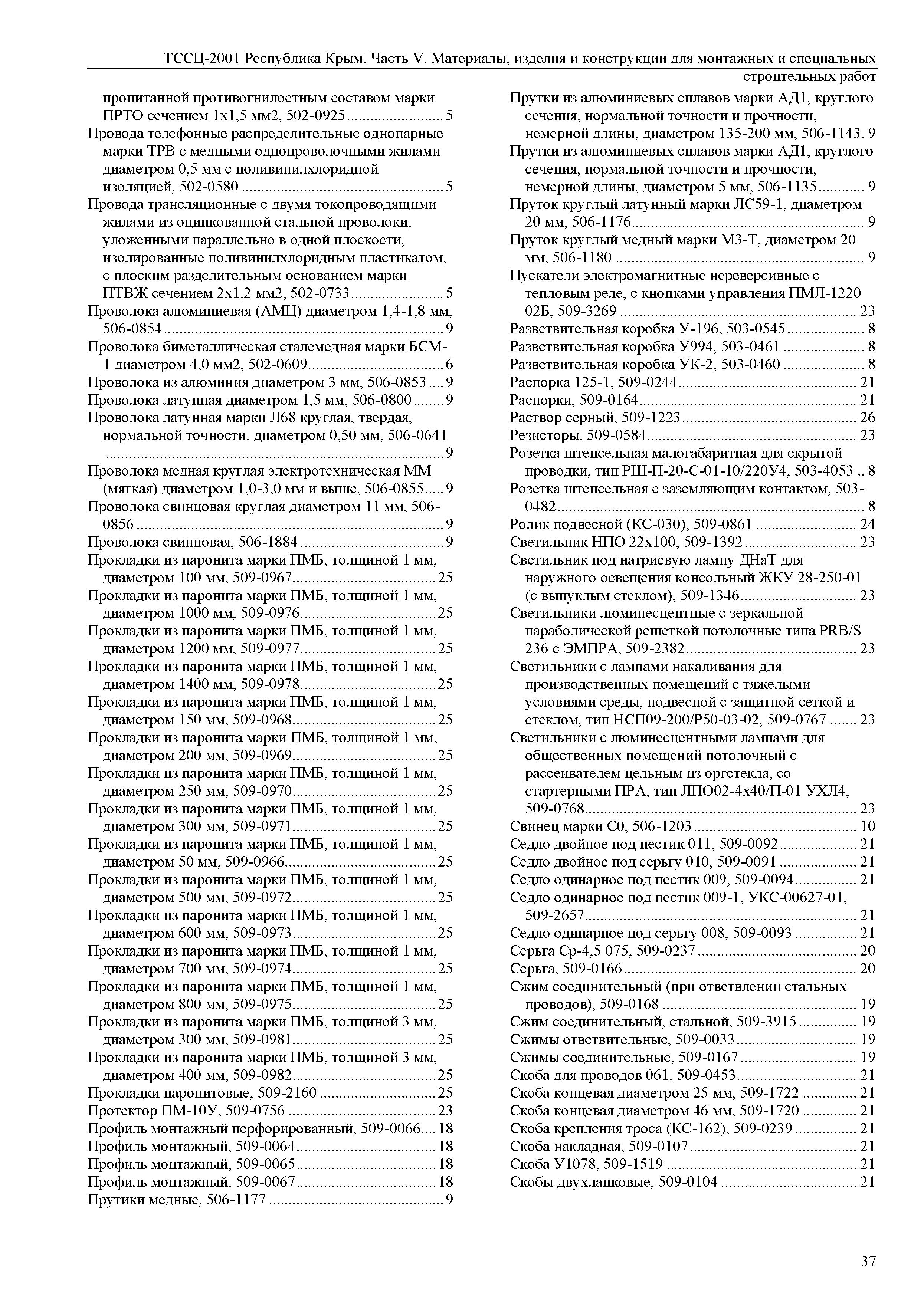 ТССЦ 81-01-2001 Республика Крым