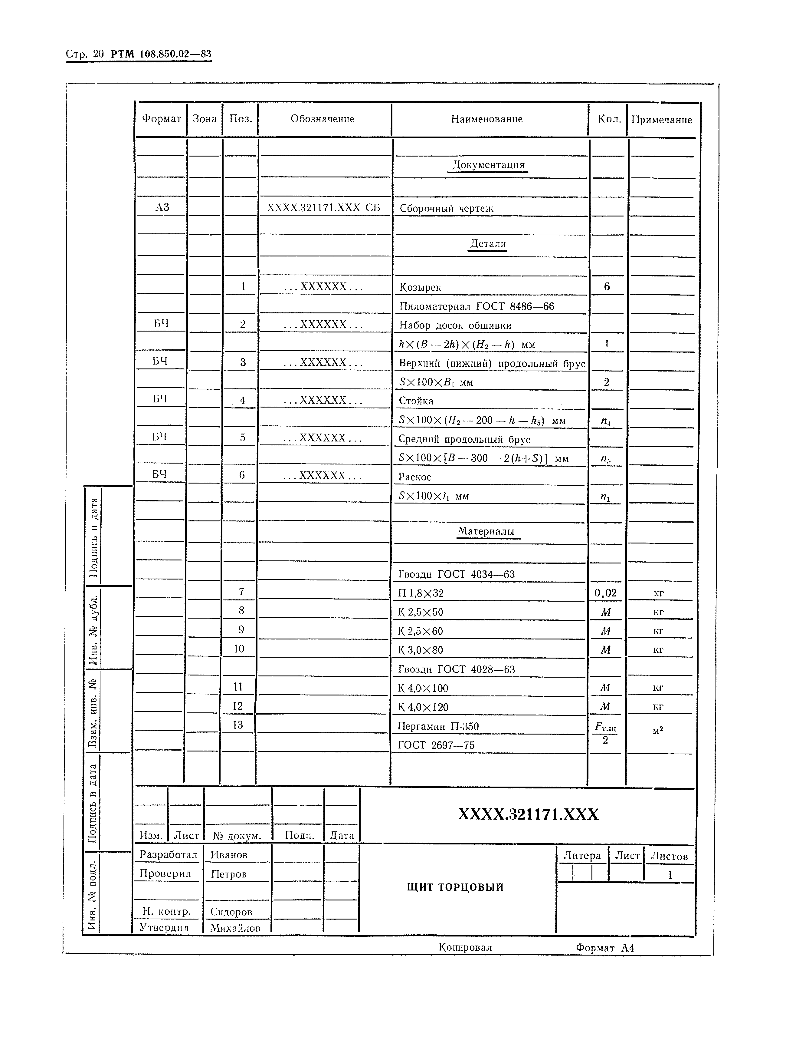 РТМ 108.850.02-83