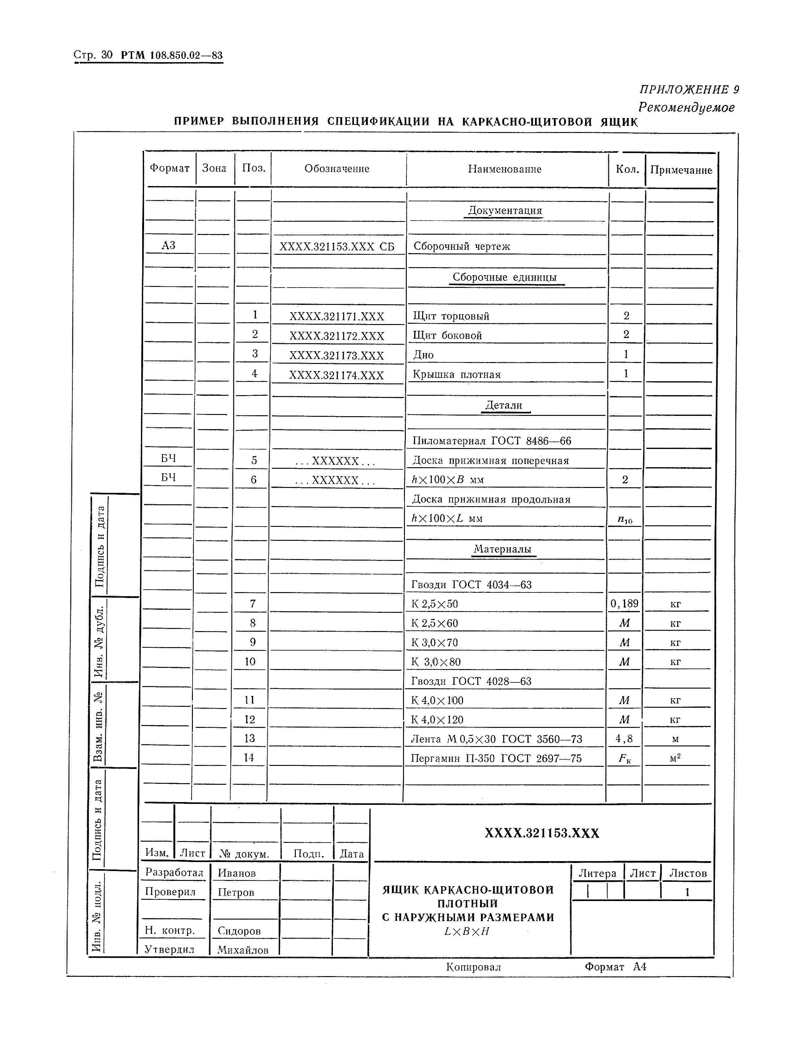 РТМ 108.850.02-83