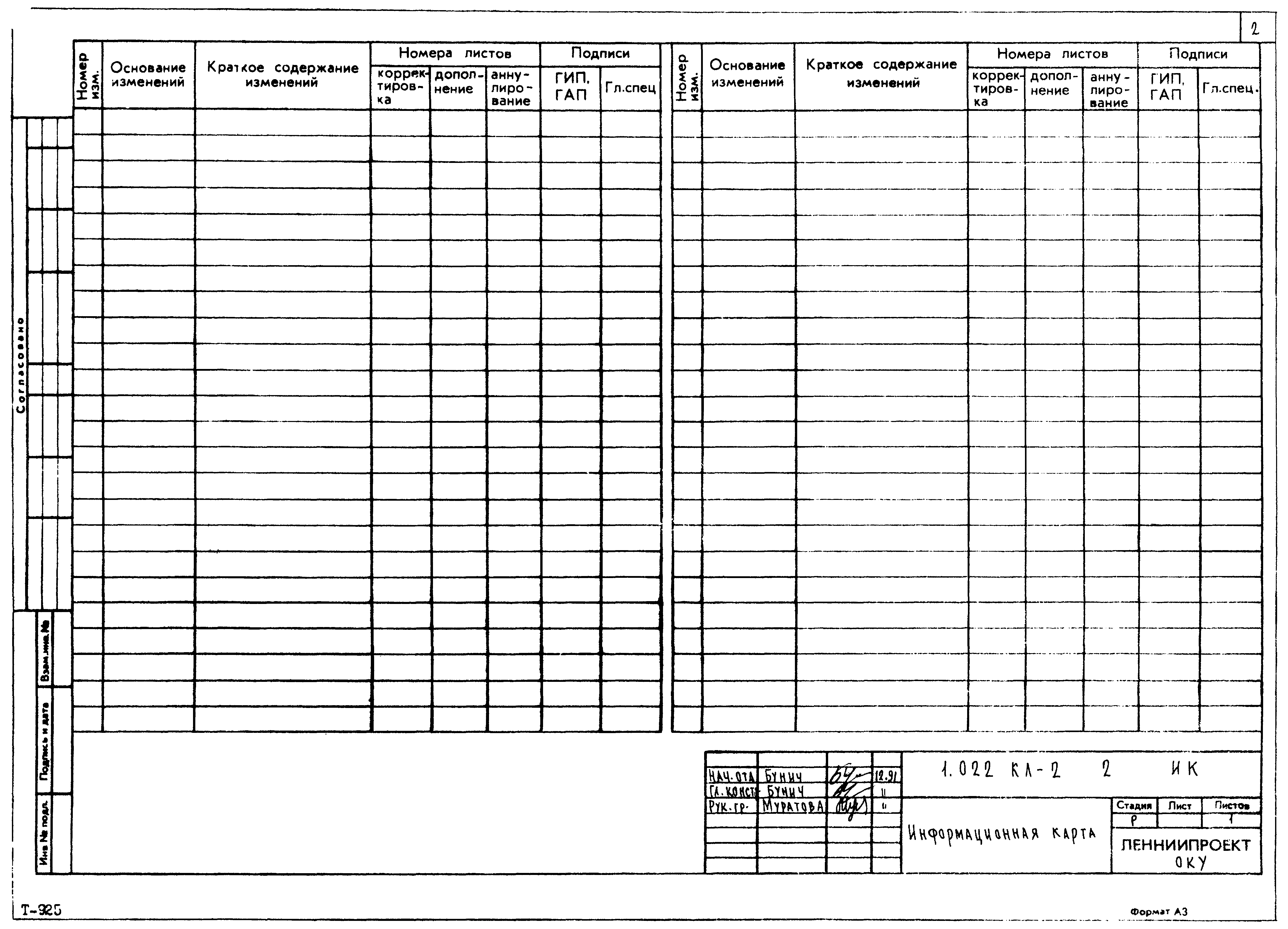 Серия 1.022 КЛ-2