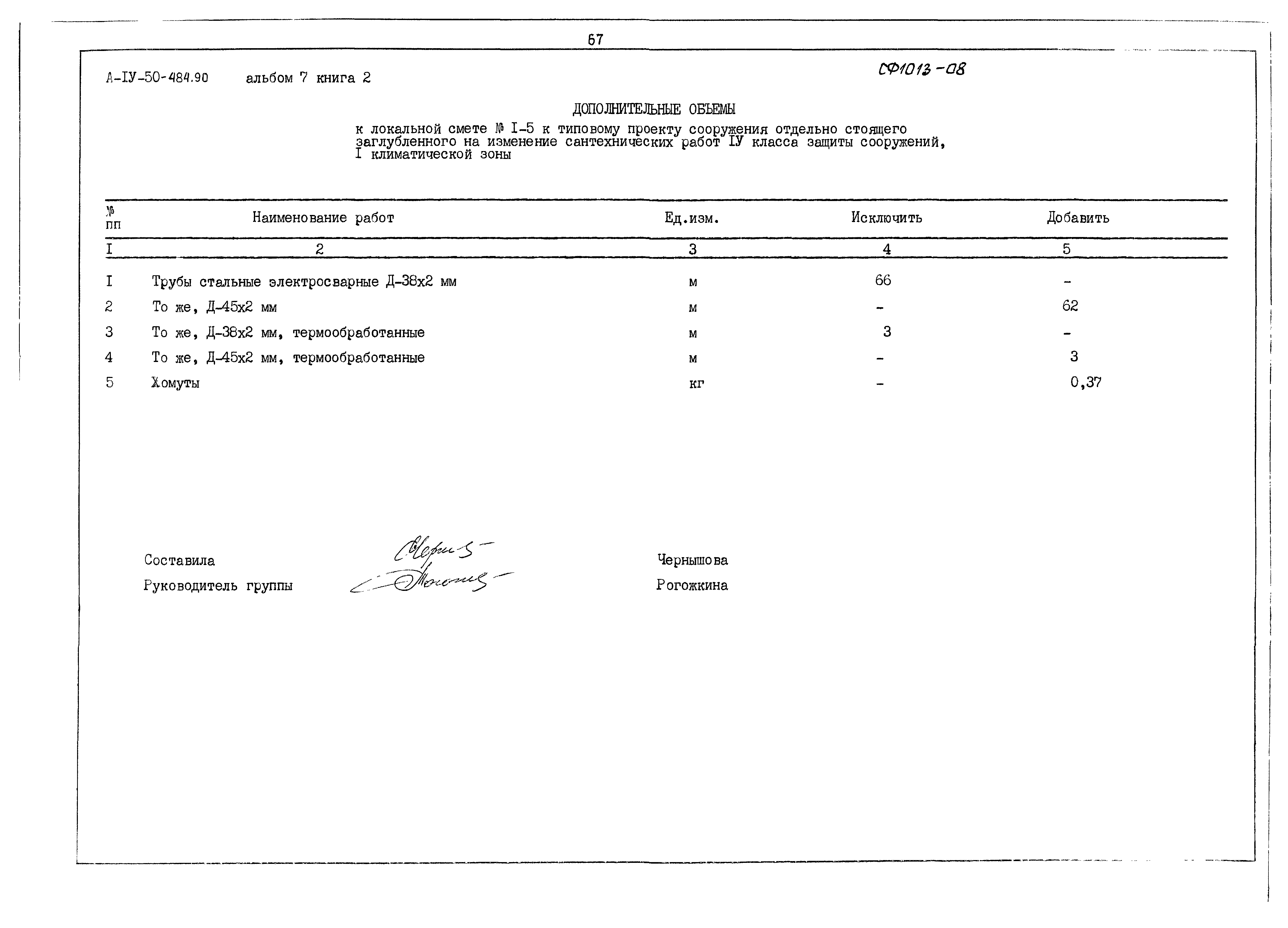 Типовой проект А-IV-50-484.90