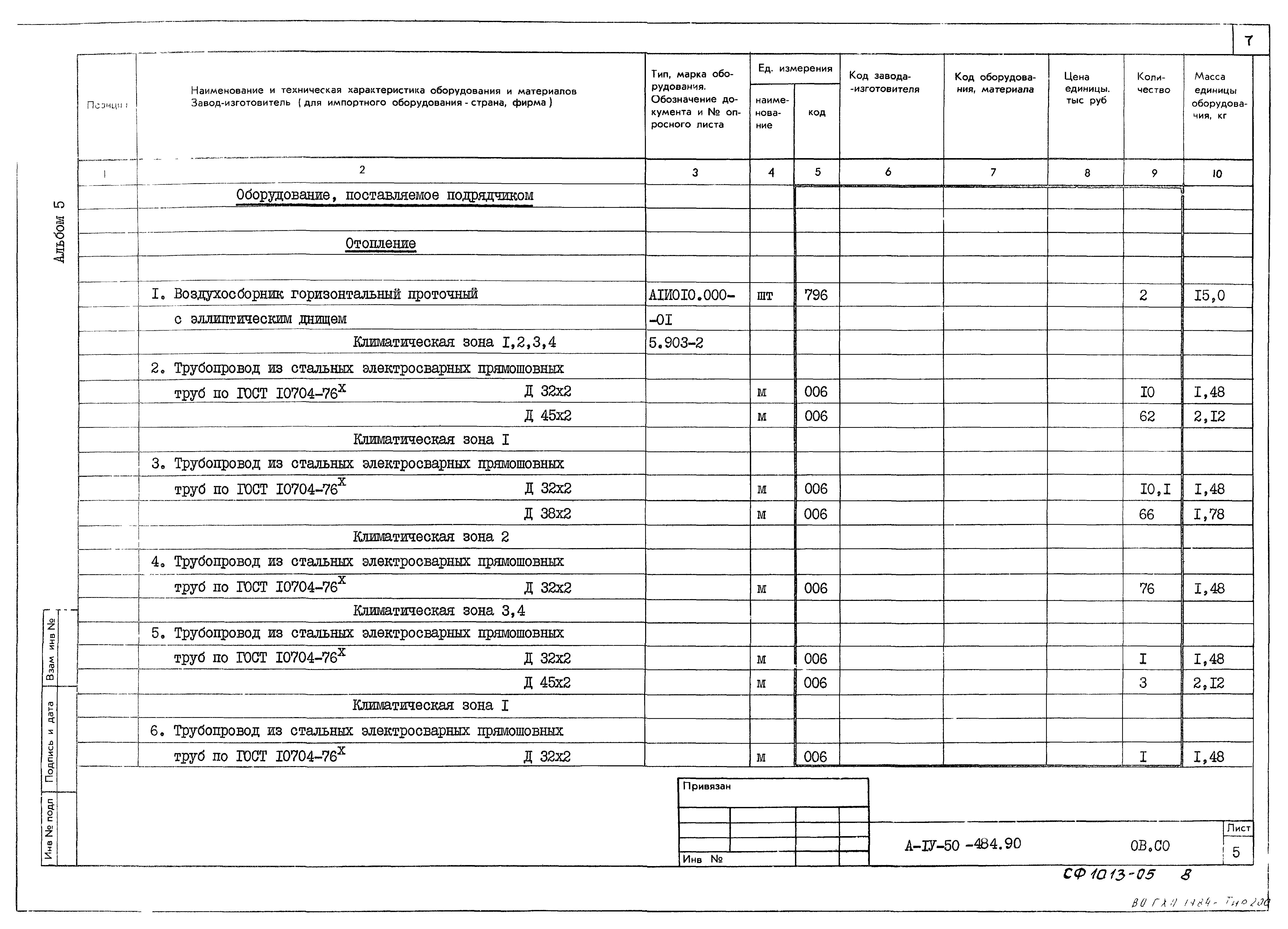 Типовой проект А-IV-50-484.90