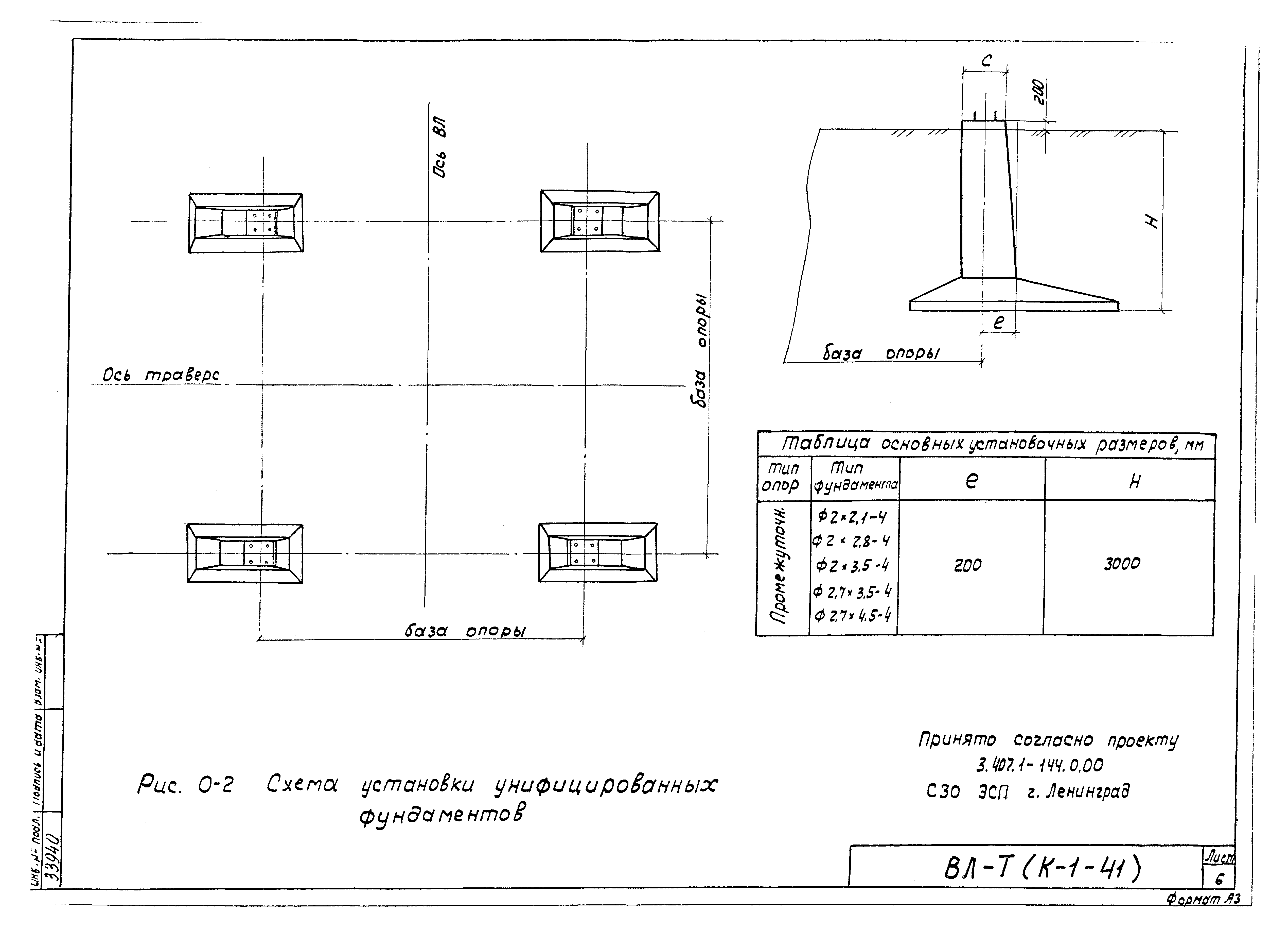 Технологическая карта К-1-41-4