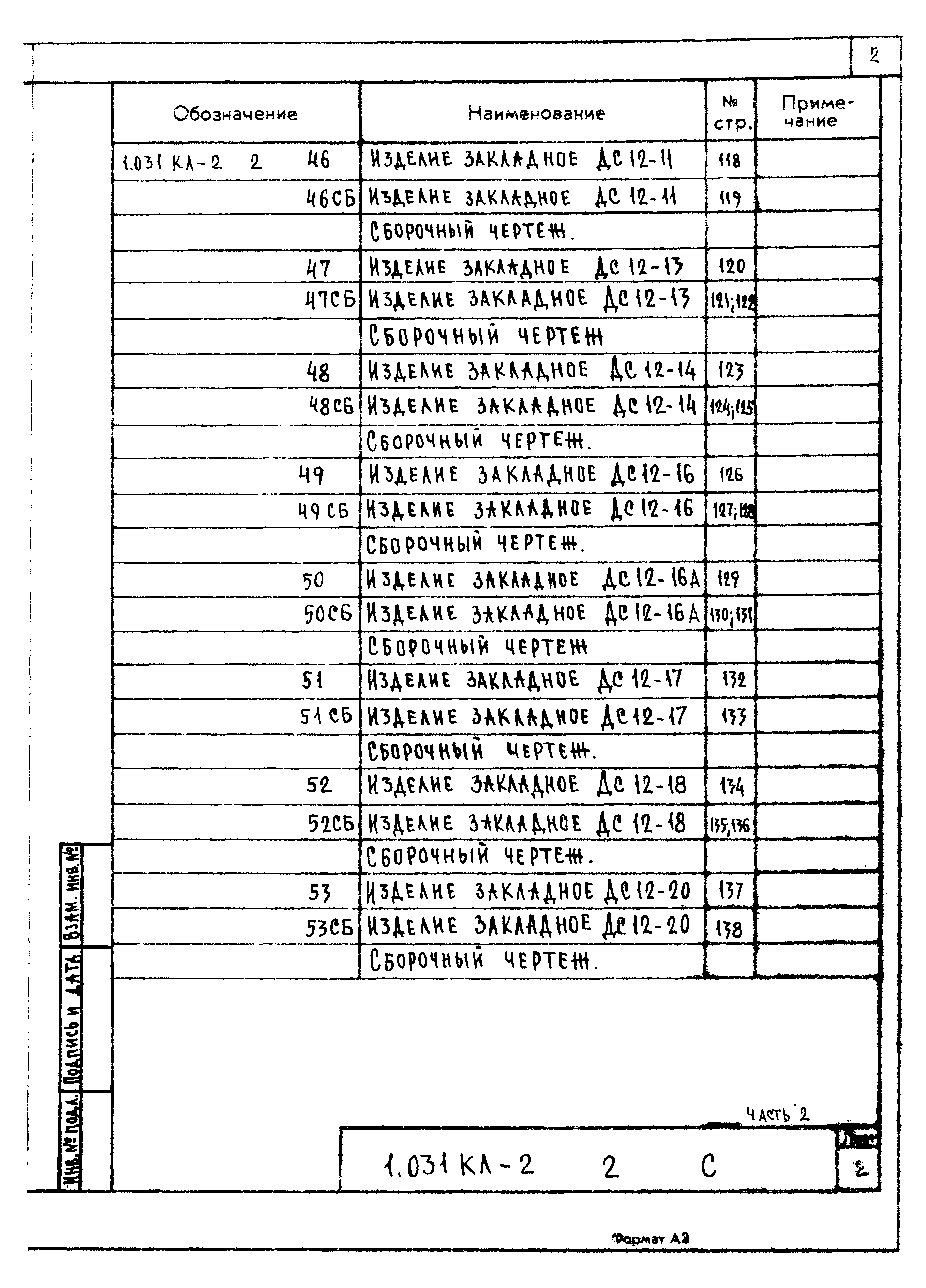 Серия 1.031 КЛ-2