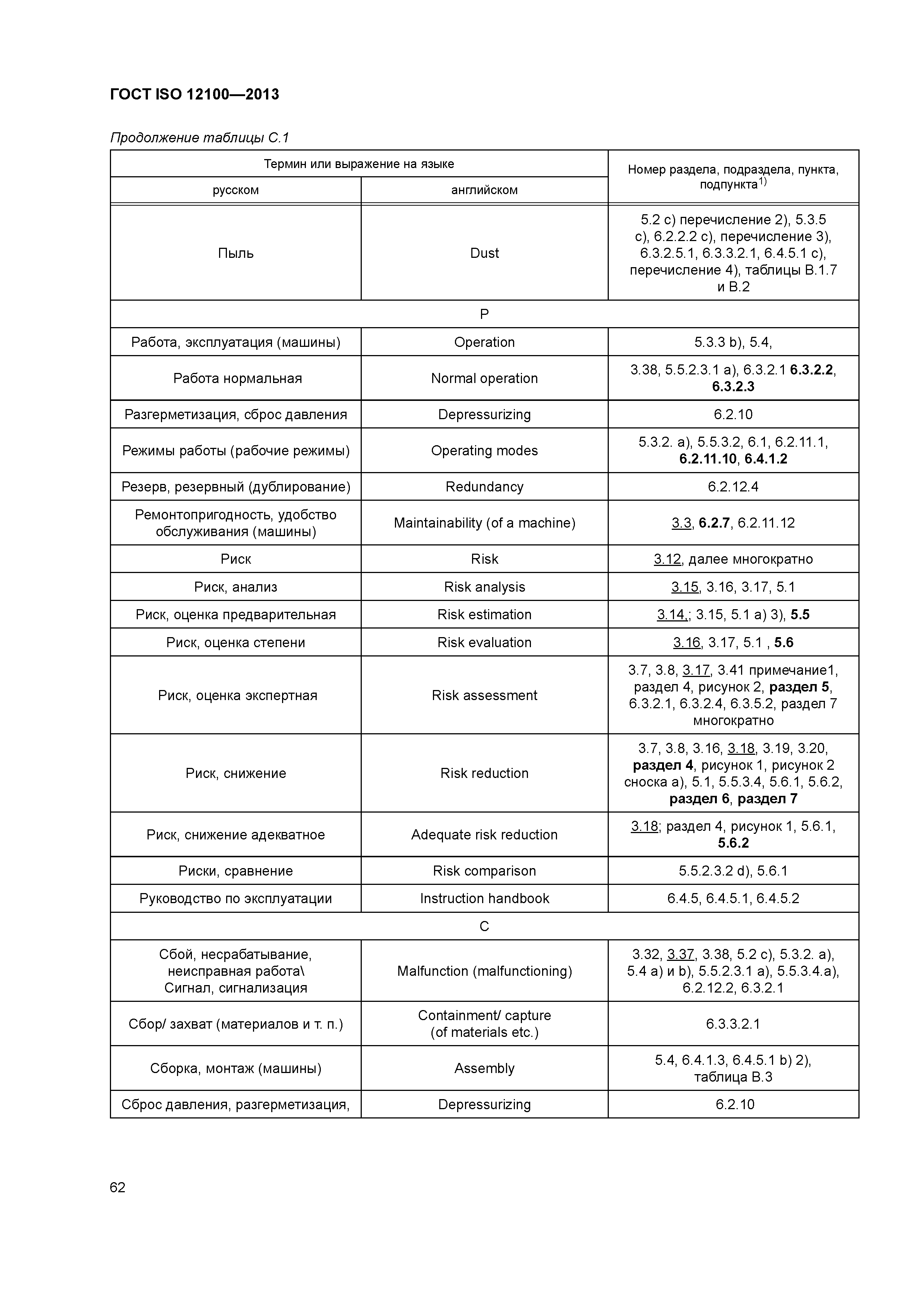 ГОСТ ISO 12100-2013