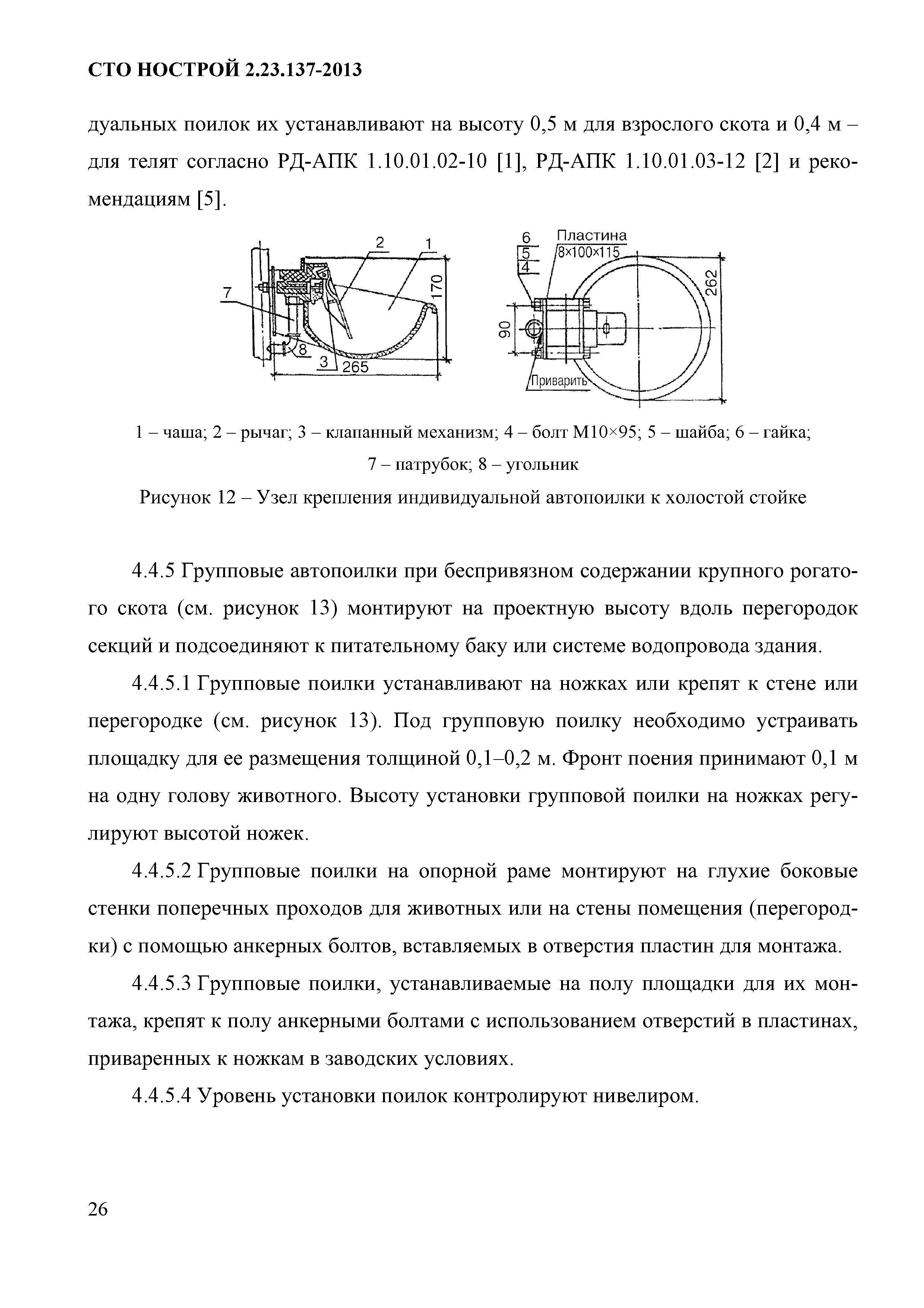 СТО НОСТРОЙ 2.23.137-2013