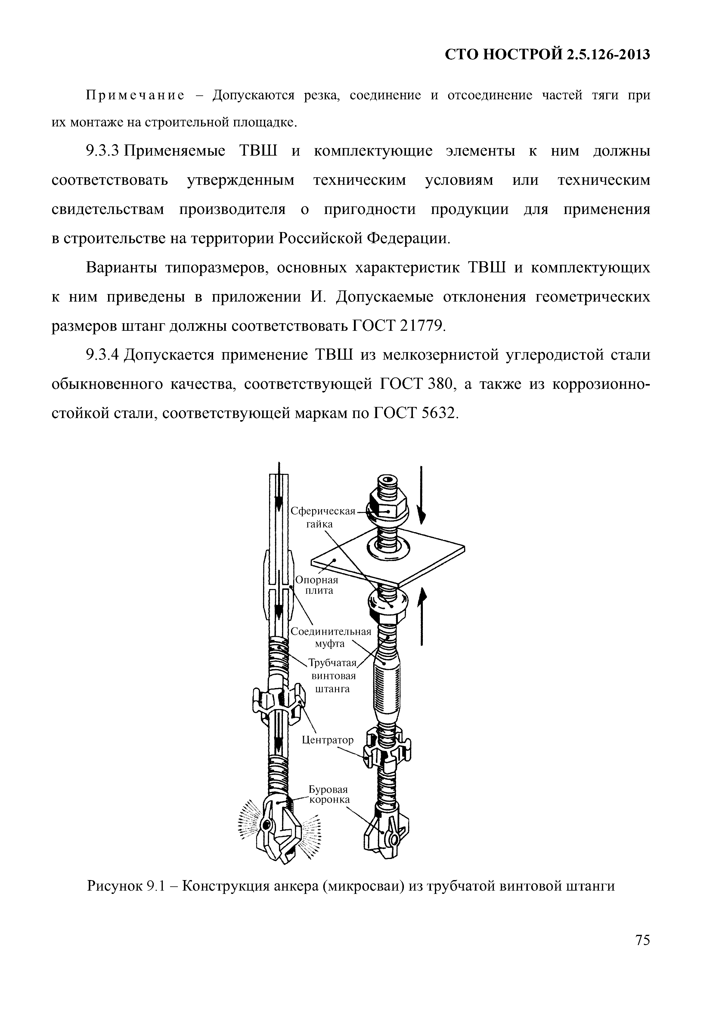 СТО НОСТРОЙ 2.5.126-2013