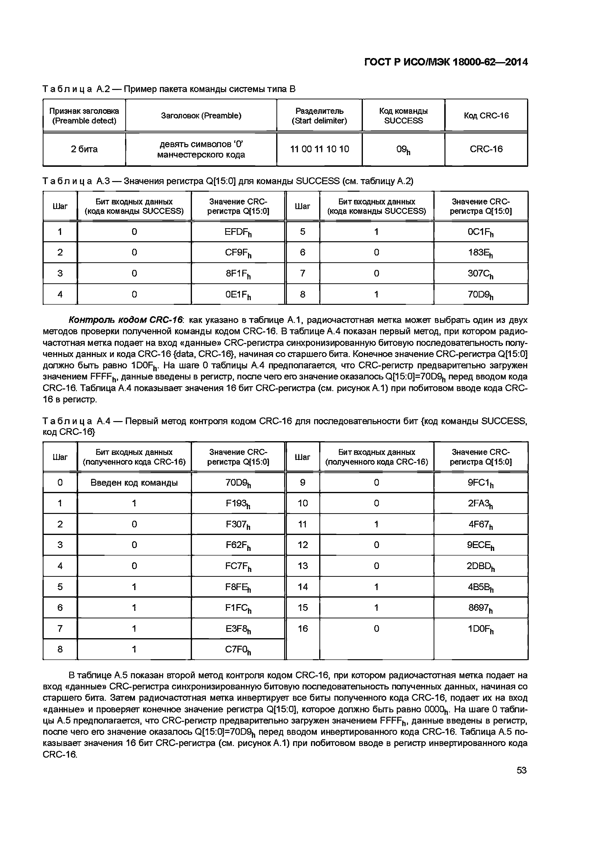 ГОСТ Р ИСО/МЭК 18000-62-2014