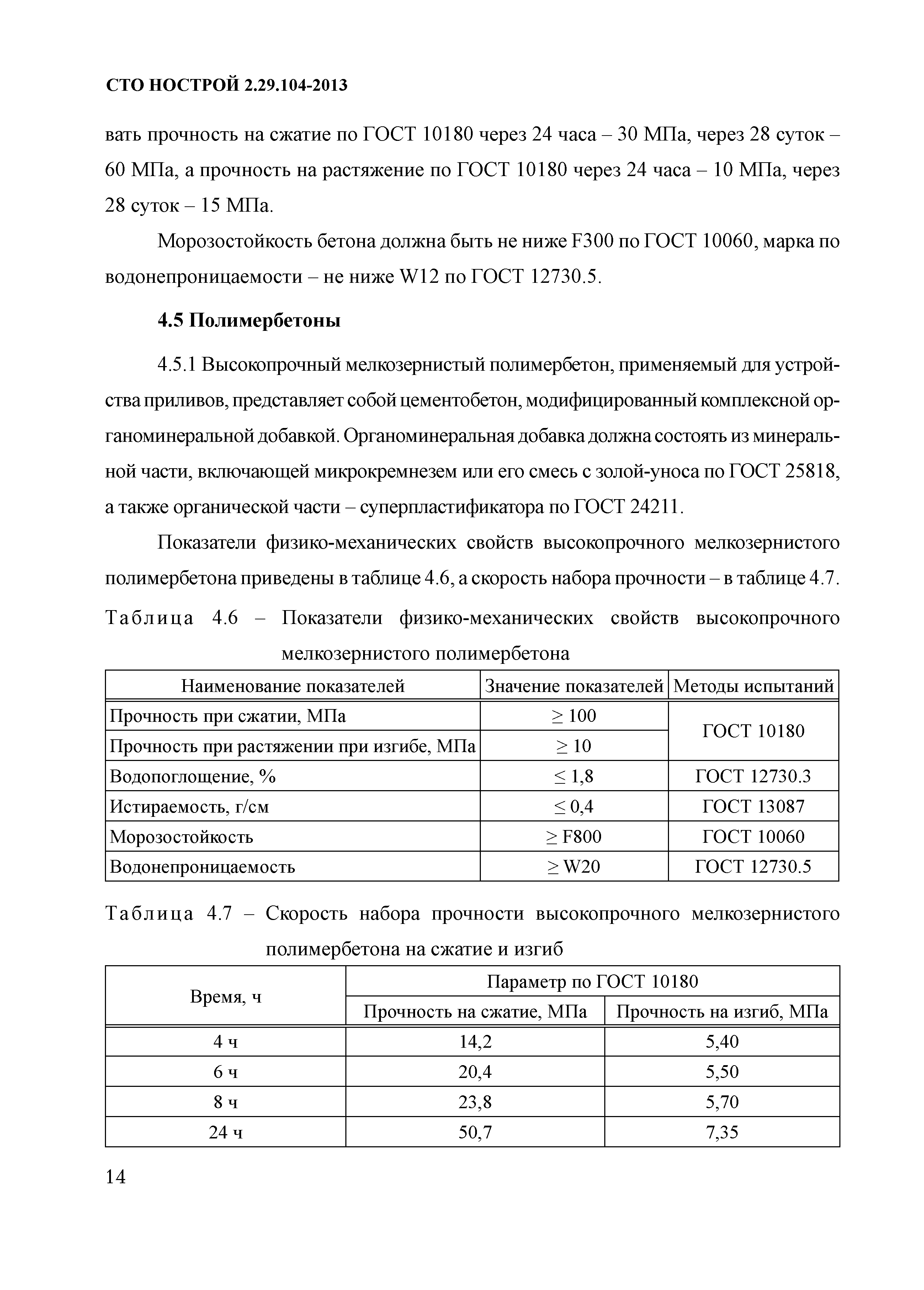 СТО НОСТРОЙ 2.29.104-2013