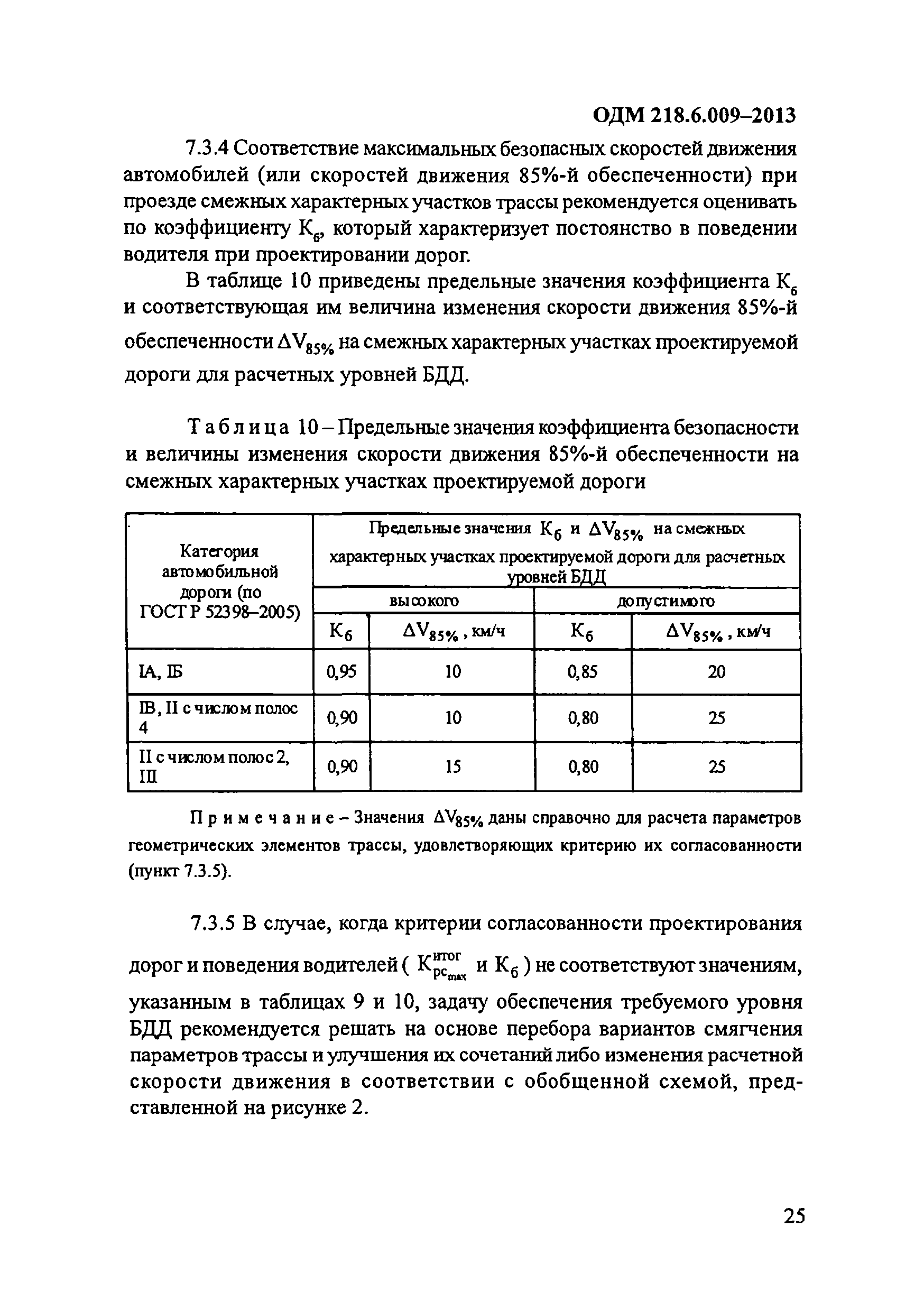 ОДМ 218.6.009-2013