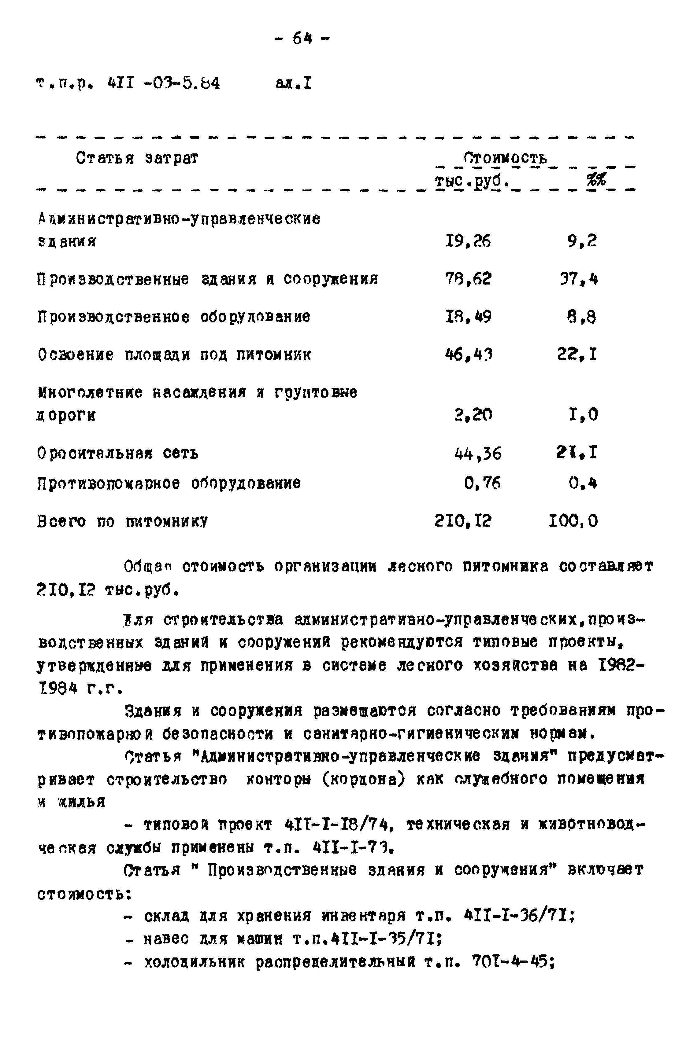 Типовые проектные решения 411-03-5.84