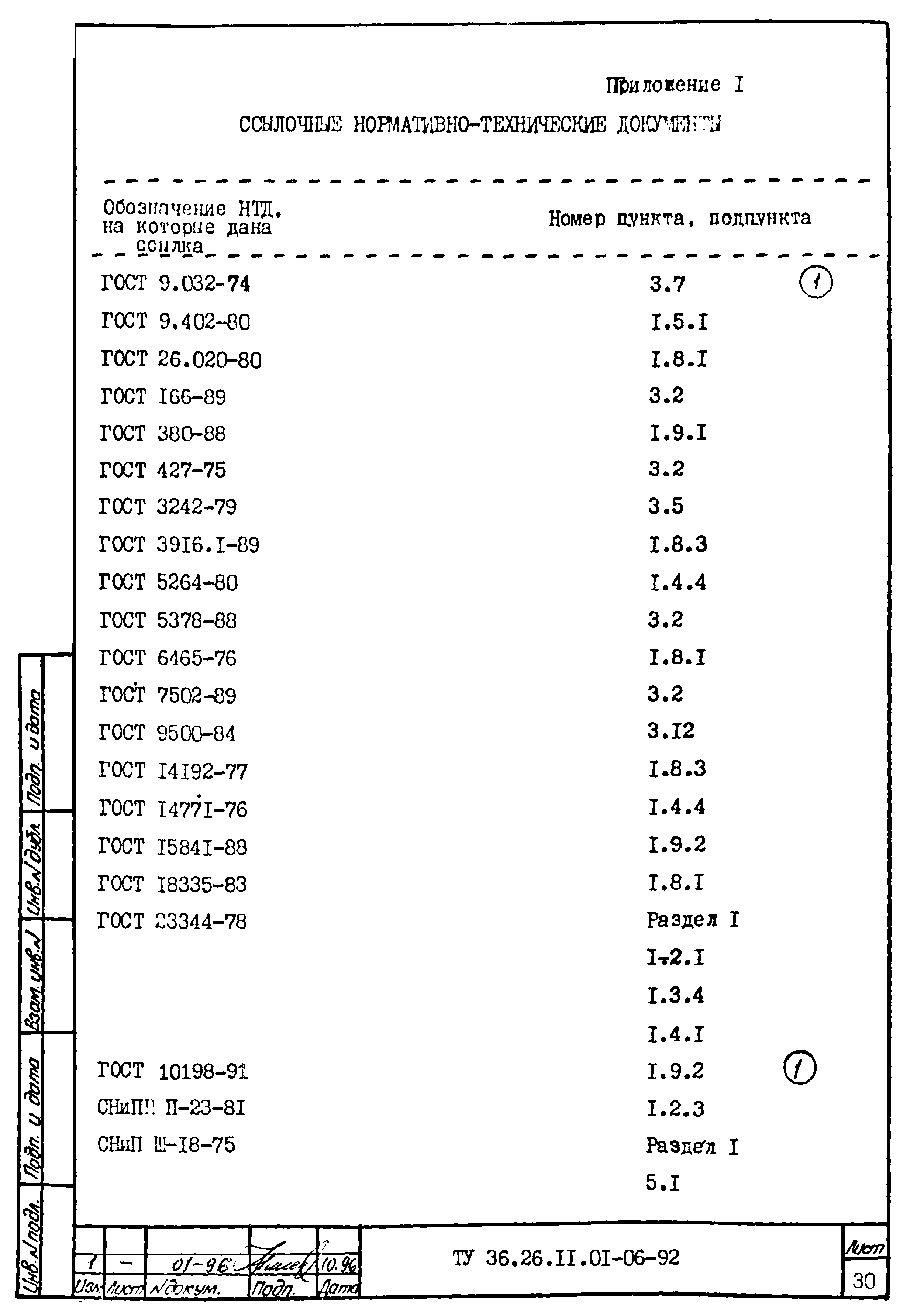 ТУ 36.26.11.01-06-92