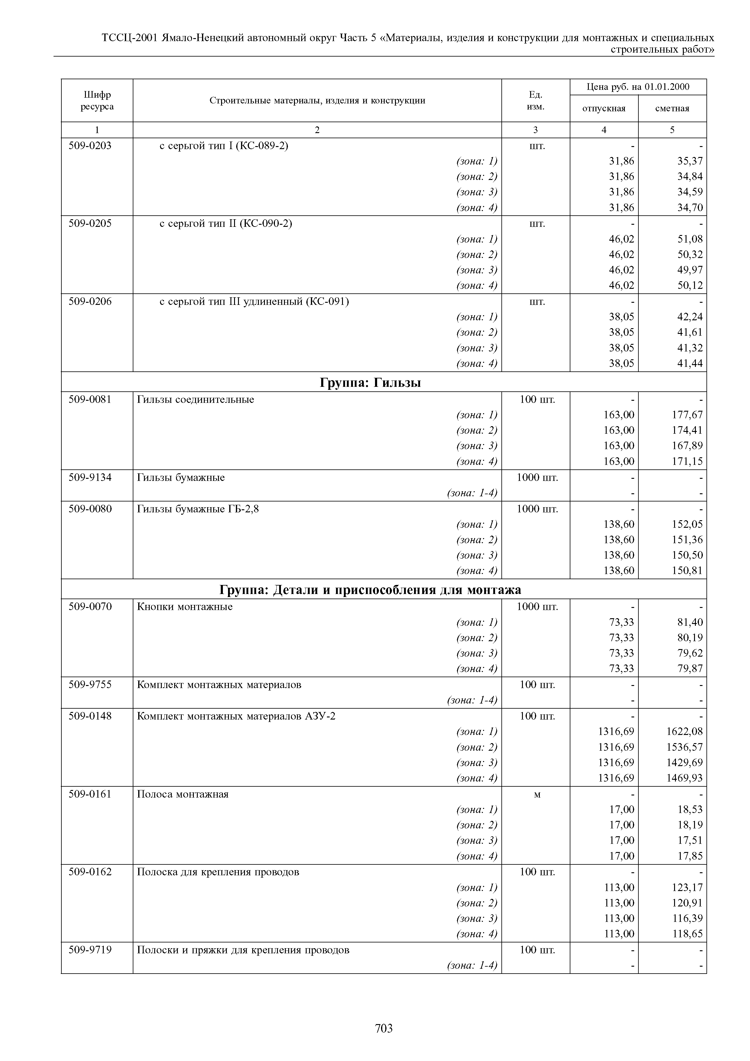 ТССЦ Ямало-Ненецкий автономный округ 05-2001