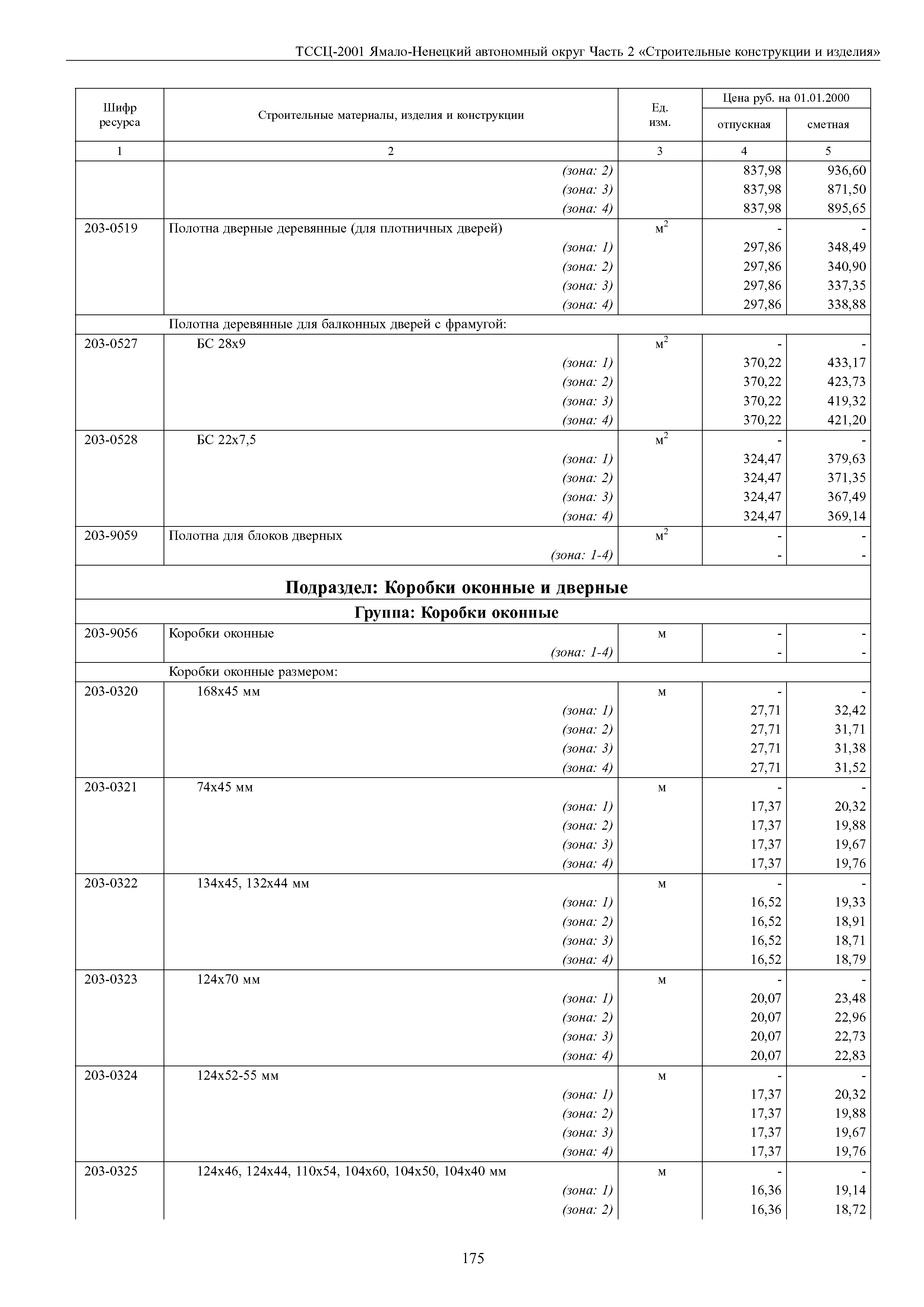 ТССЦ Ямало-Ненецкий автономный округ 02-2001