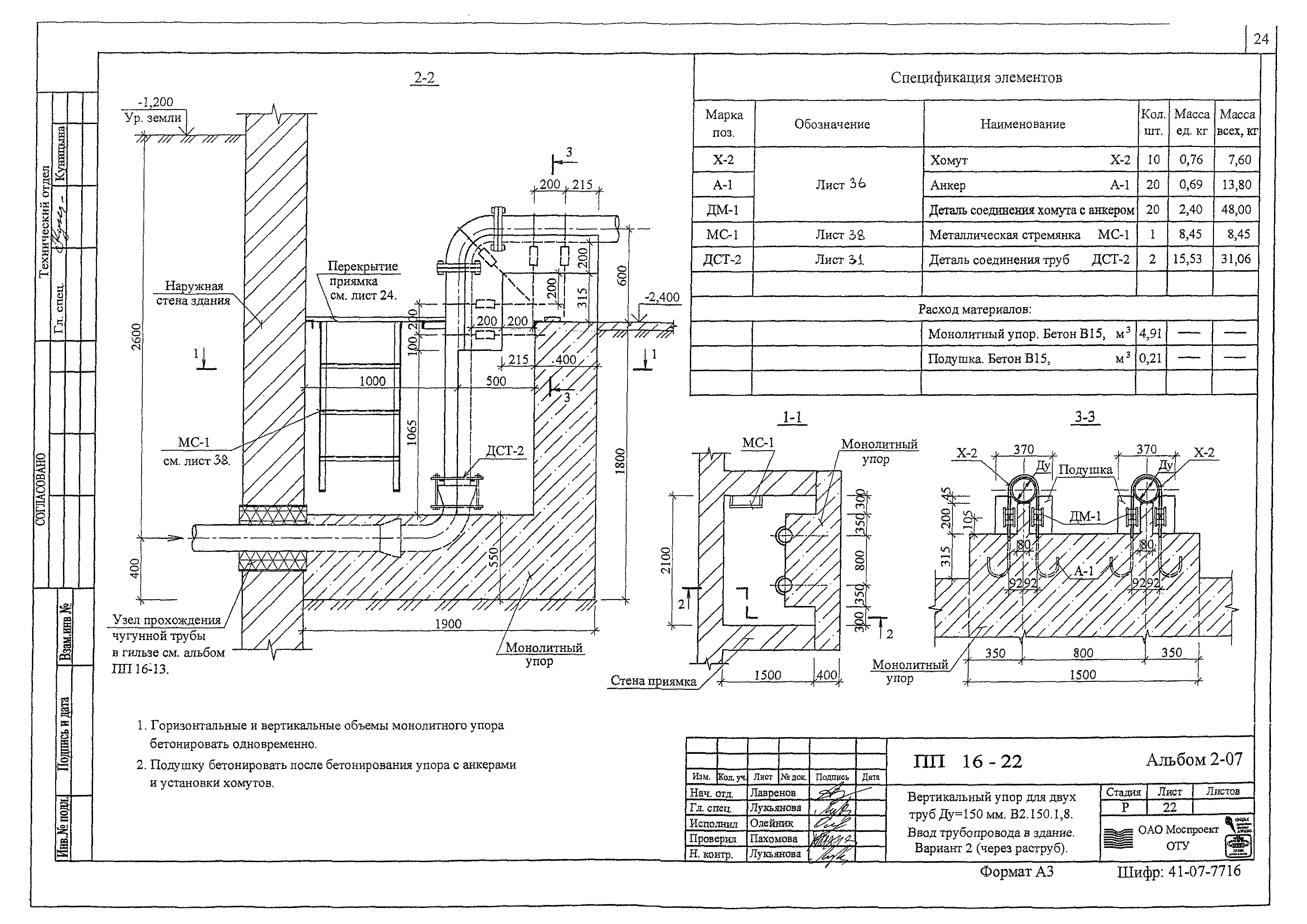 Альбом ПП 16-22