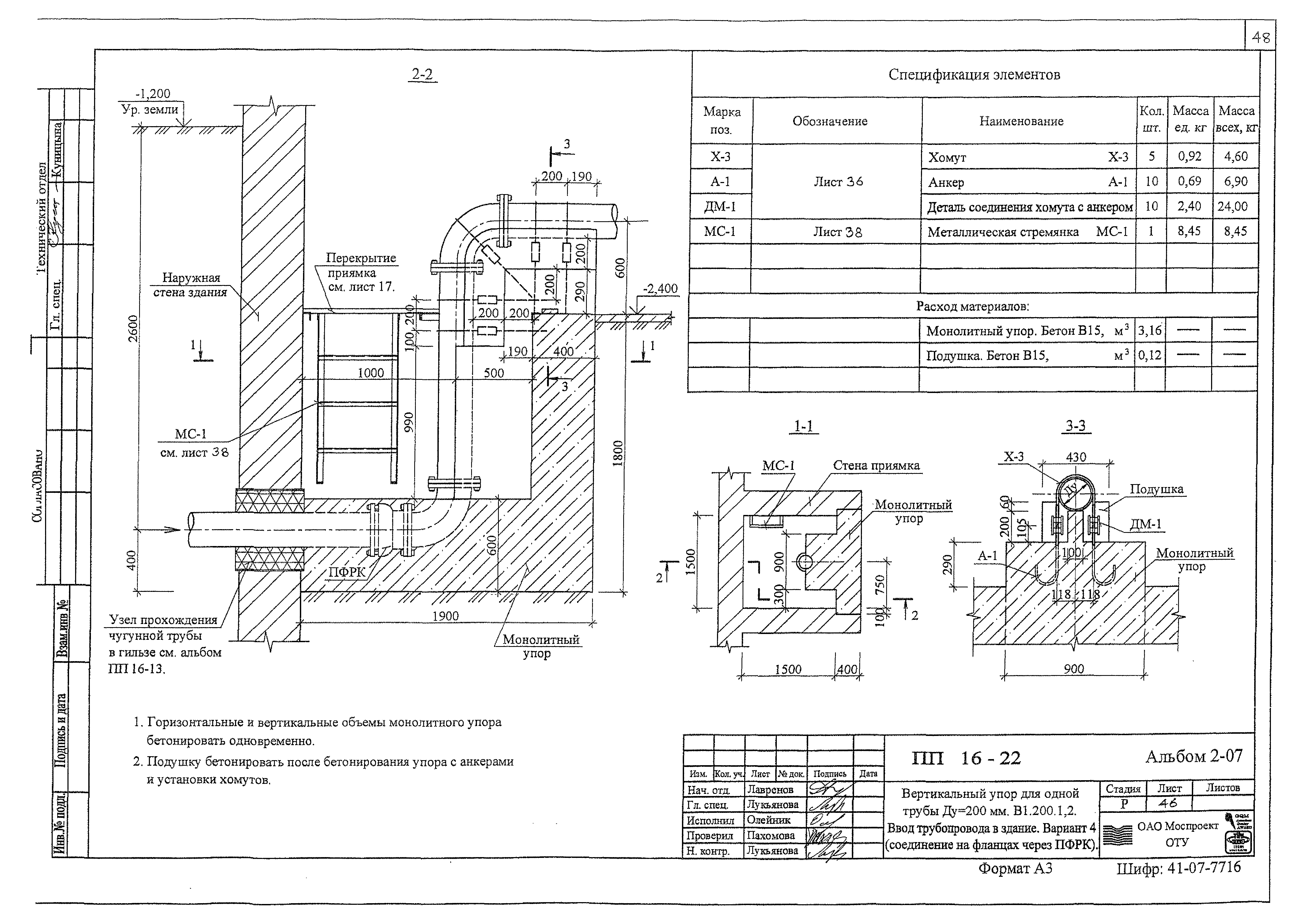 Альбом ПП 16-22