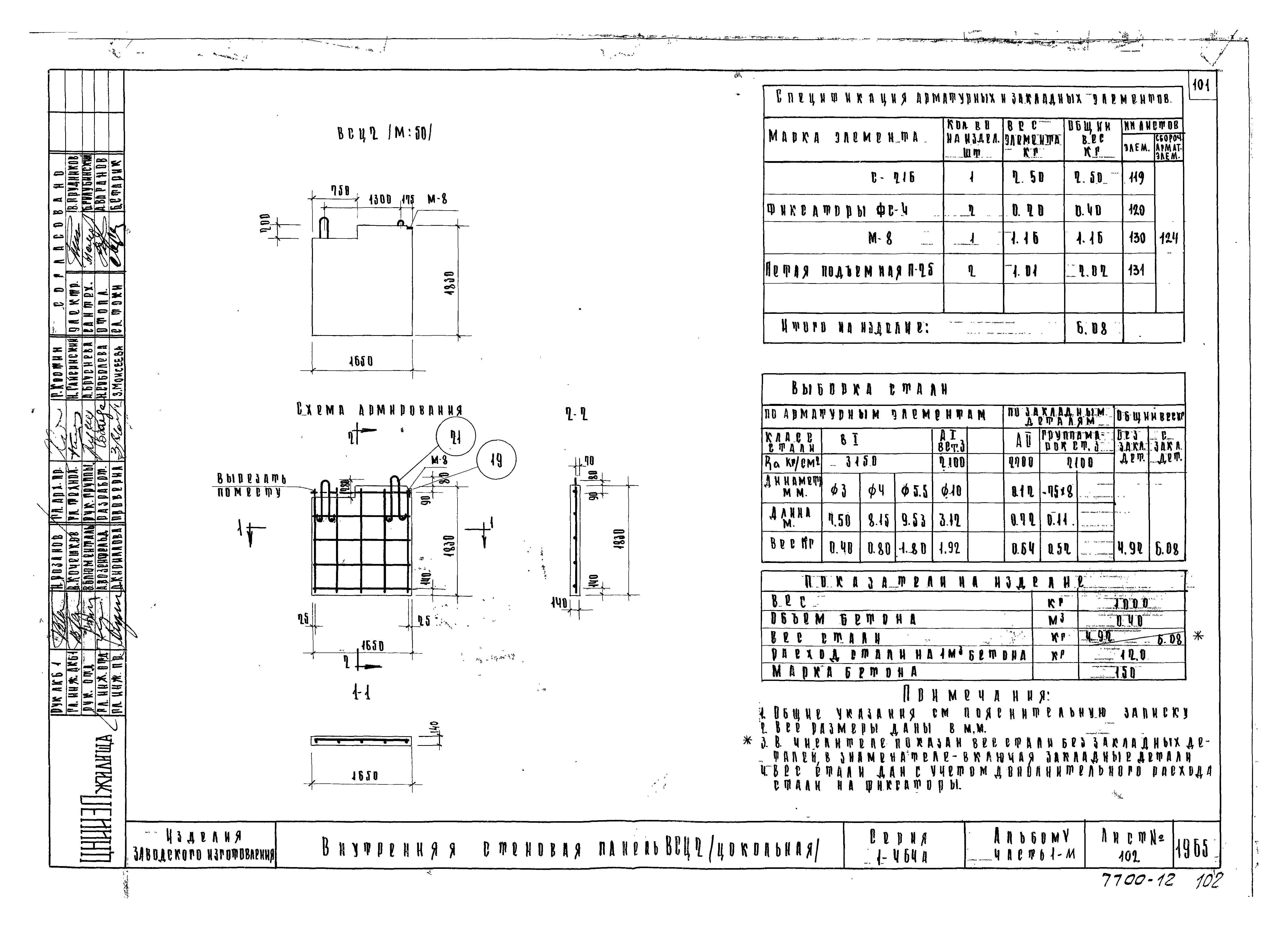 Типовой проект Серия 1-464А