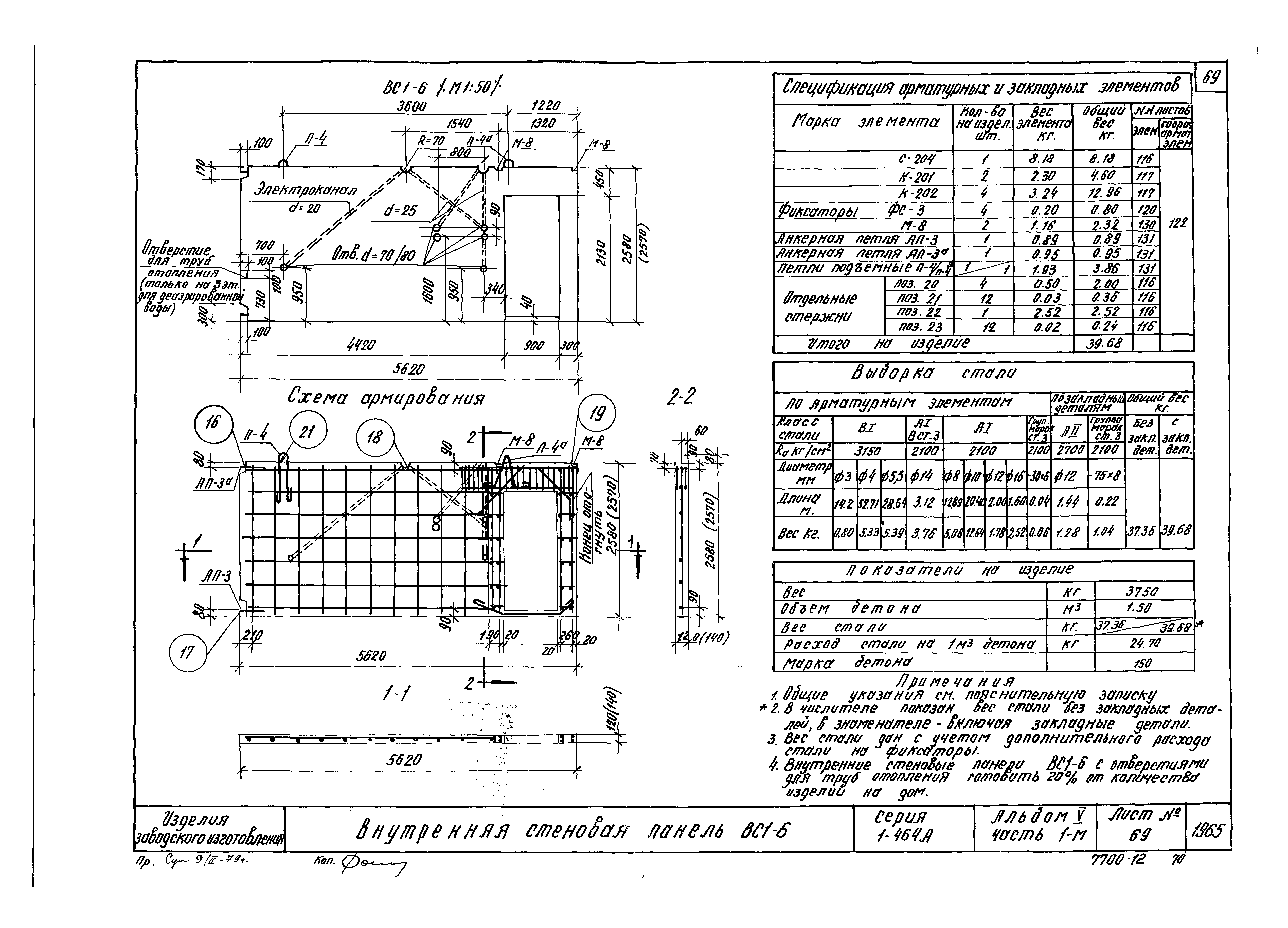 Типовой проект Серия 1-464А