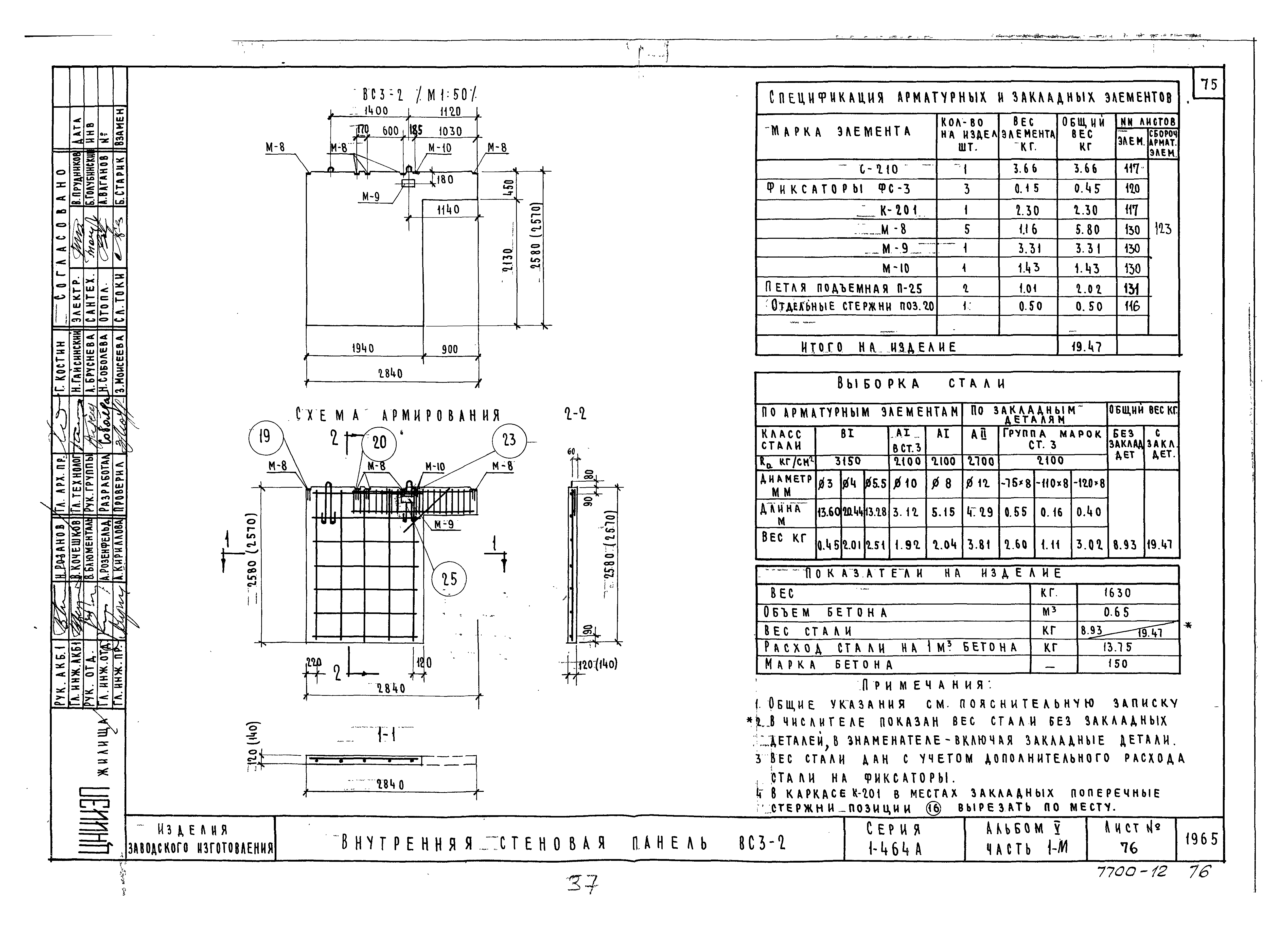 Типовой проект Серия 1-464А