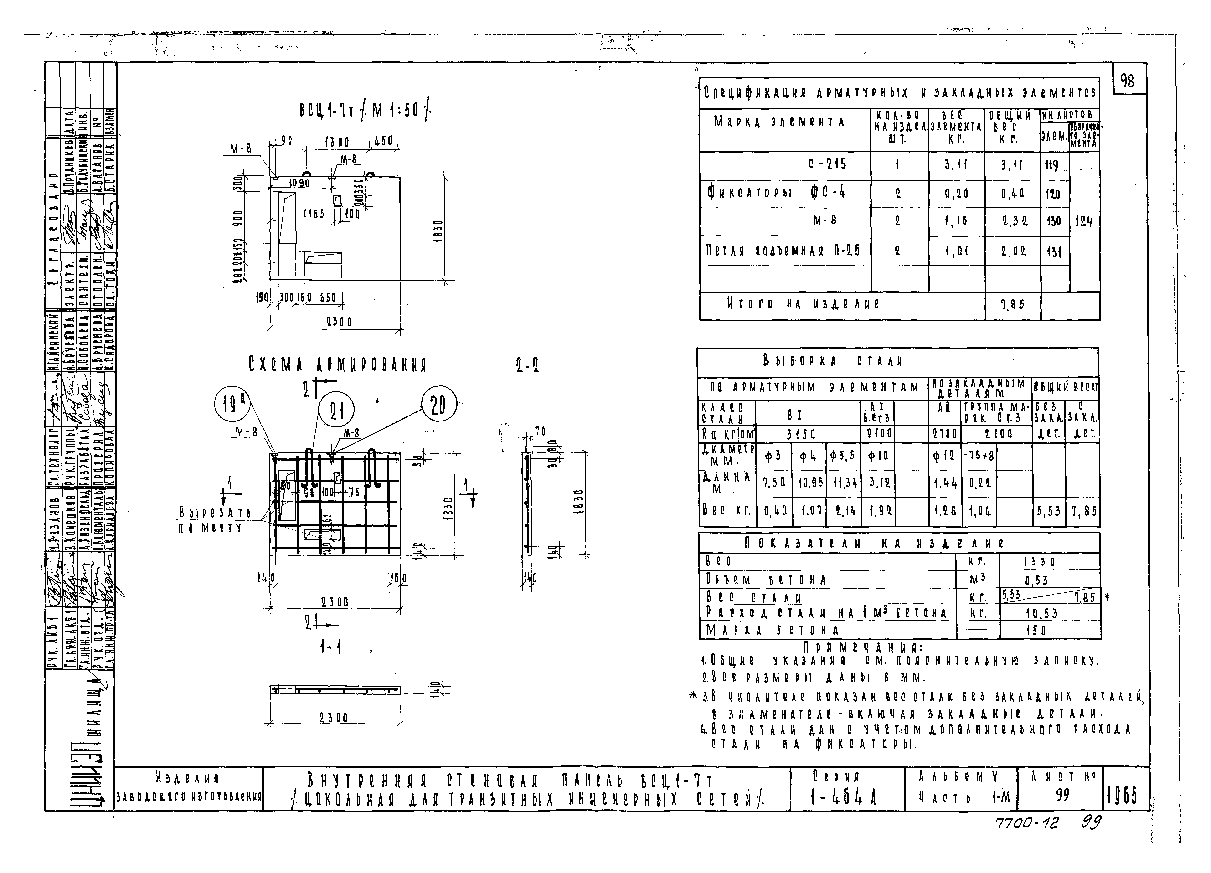 Типовой проект Серия 1-464А