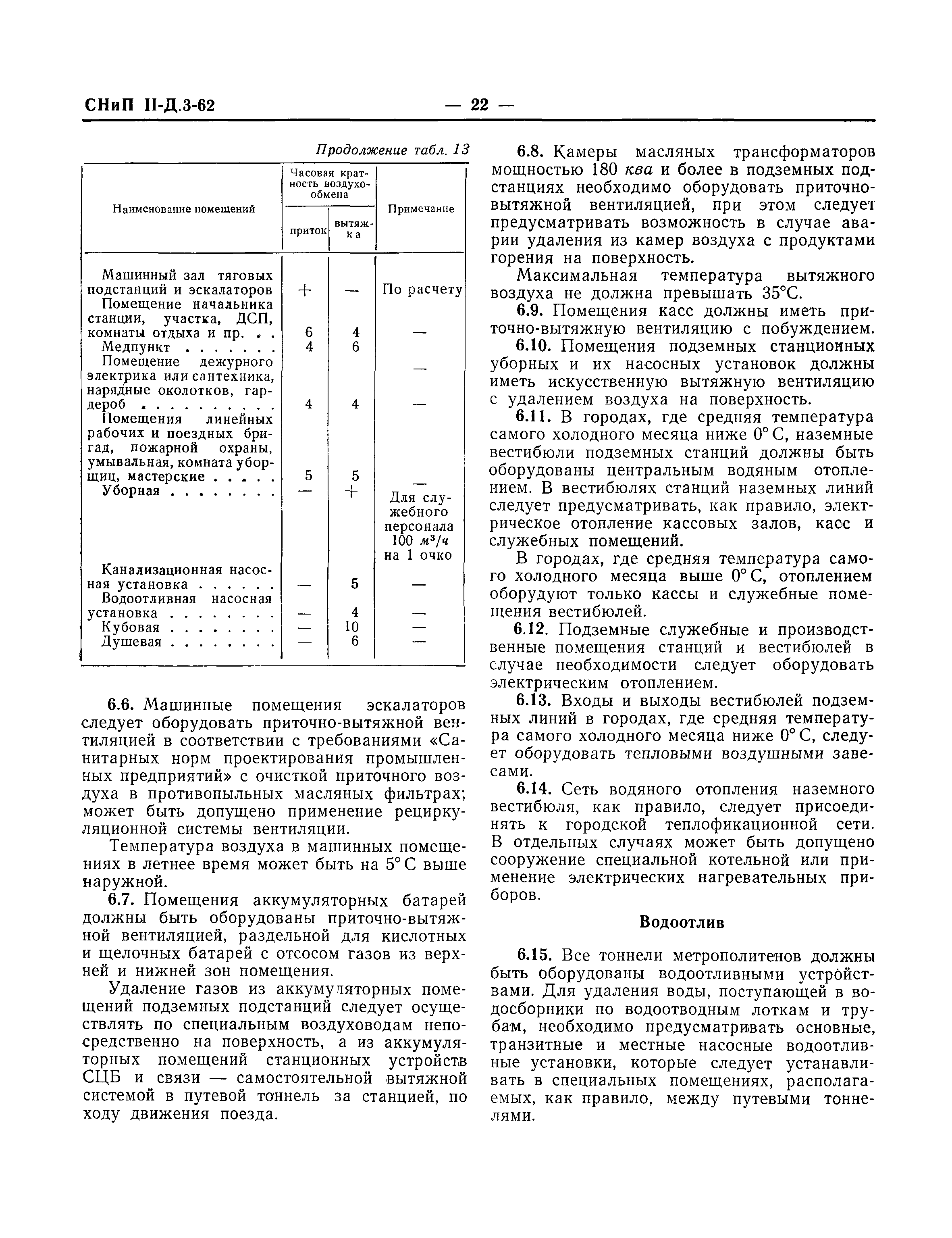 СНиП II-Д.3-62