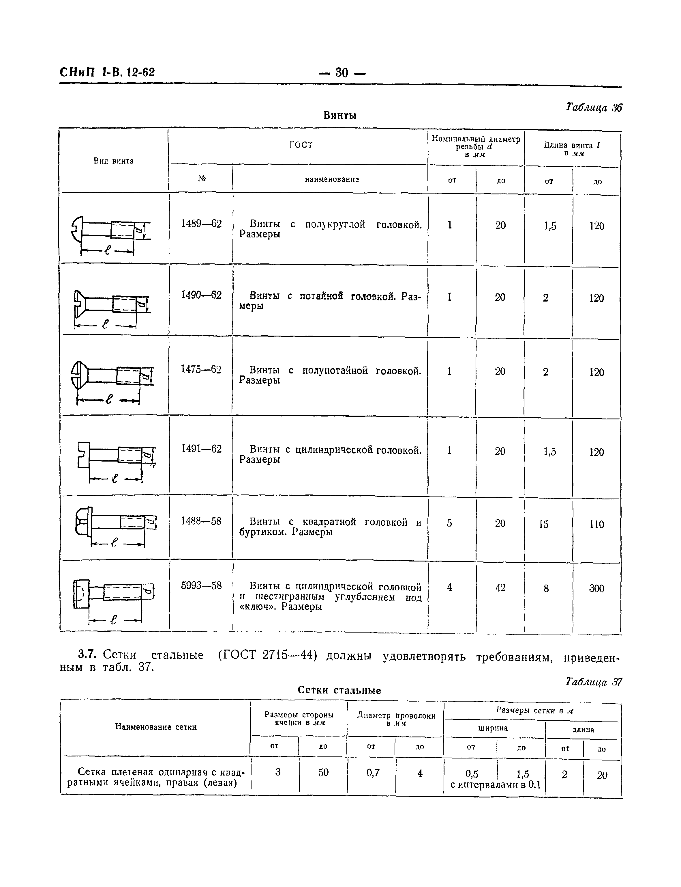 СНиП I-В.12-62