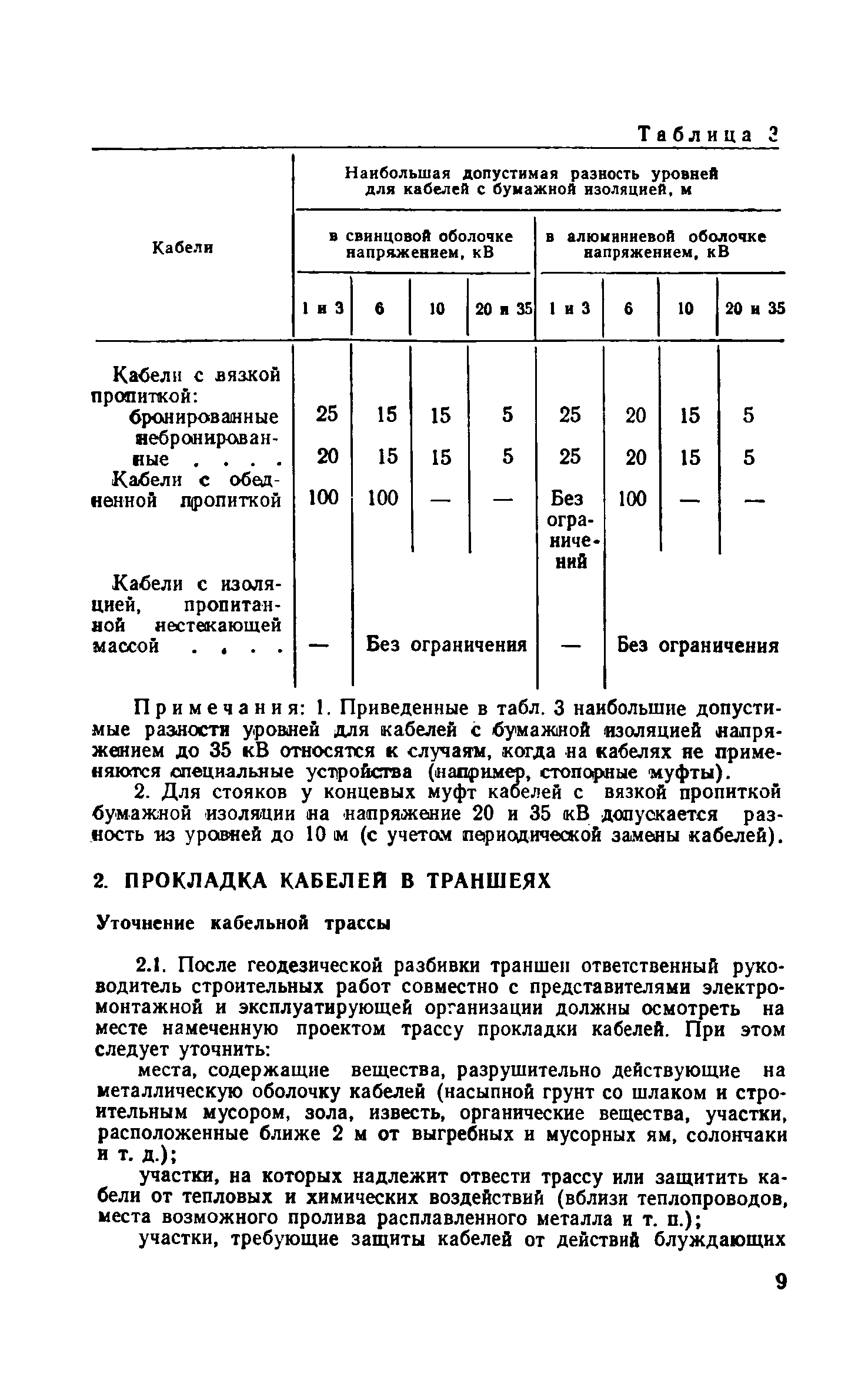 Инструкция по прокладке кабелей напряжением до 110 кв сн 85 74