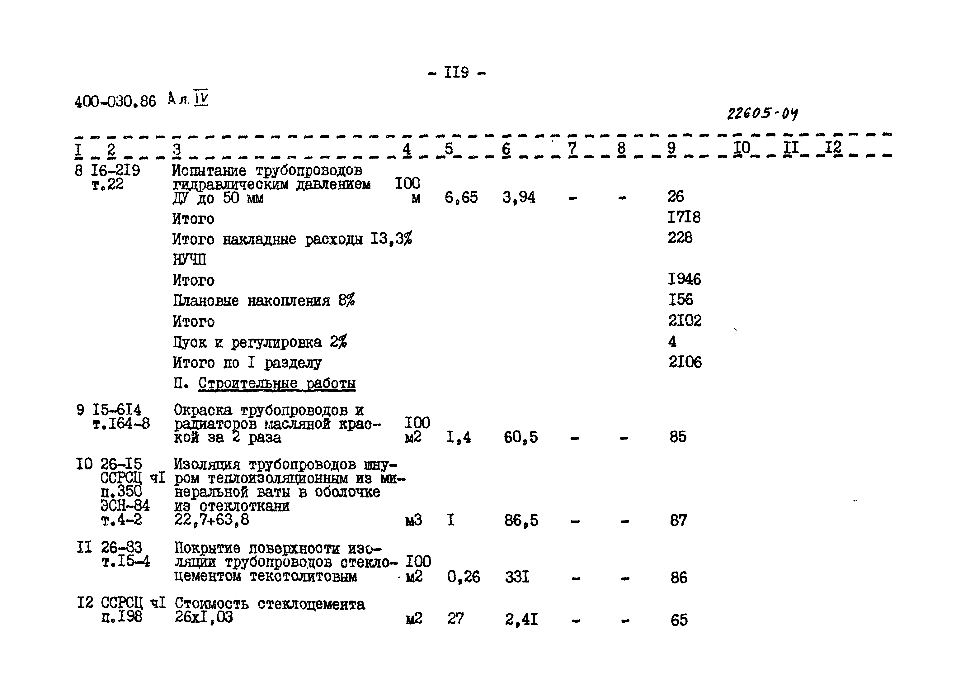 Типовые проектные решения 400-030.86