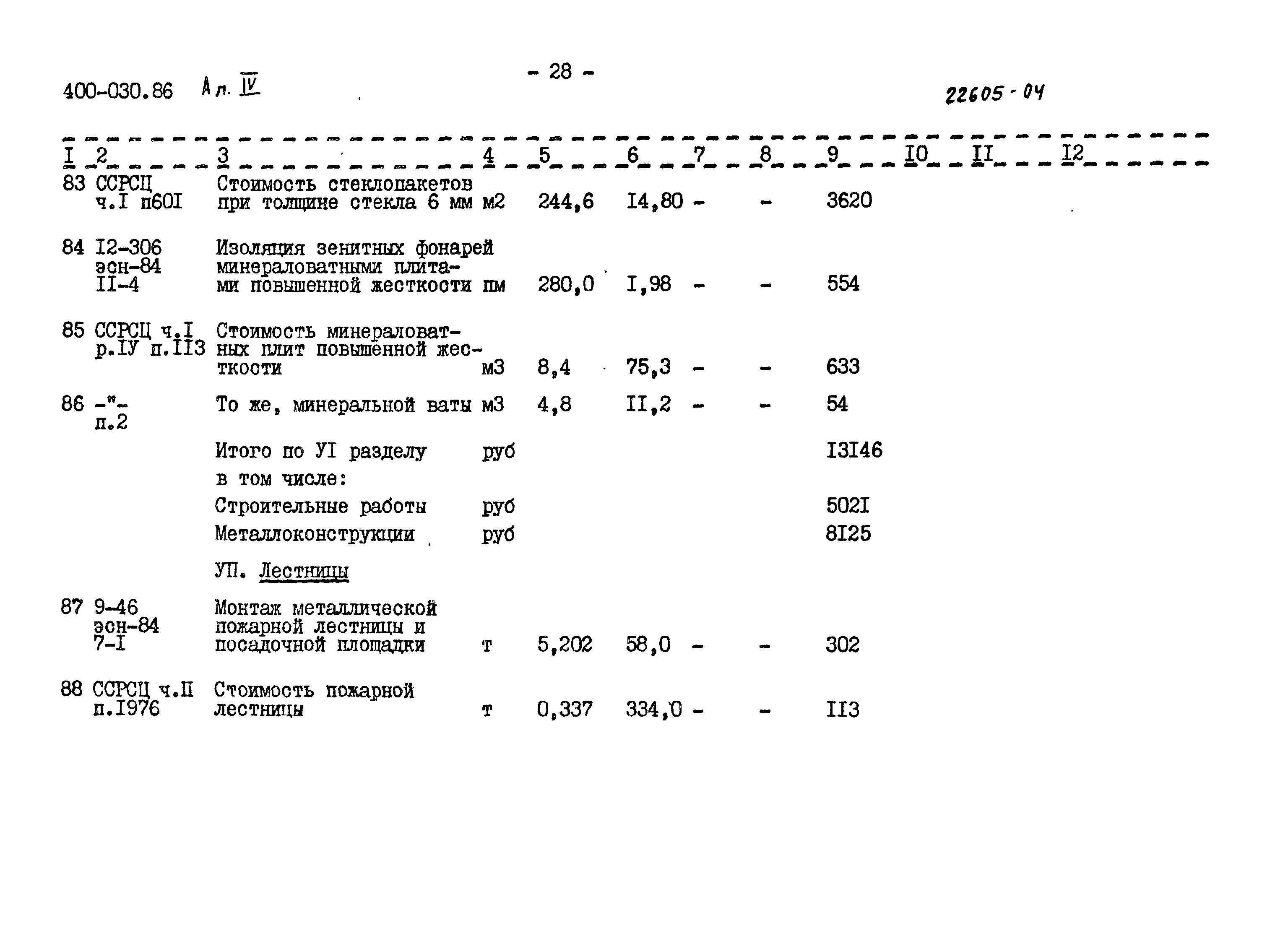 Типовые проектные решения 400-030.86