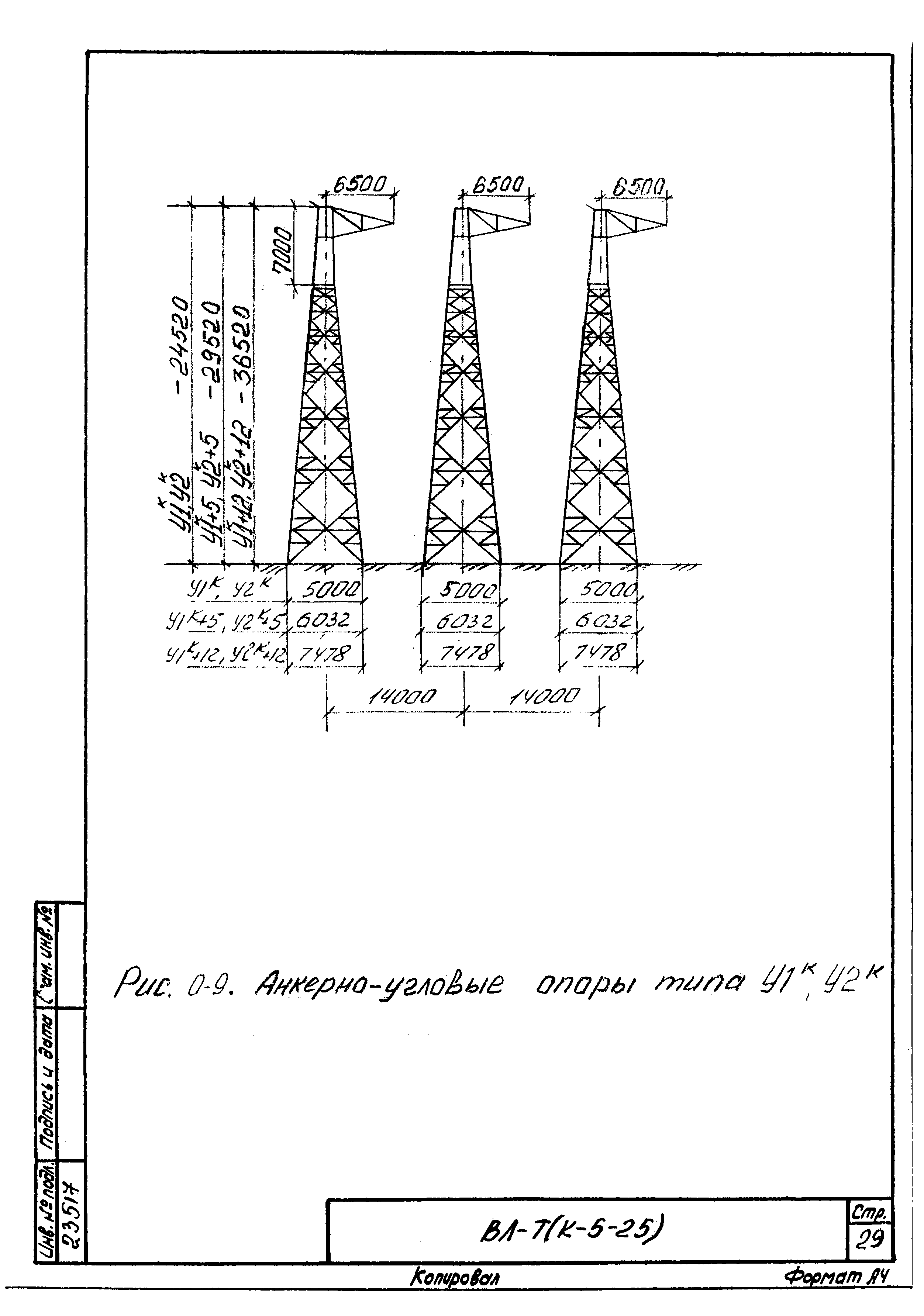 Технологическая карта К-5-25-36