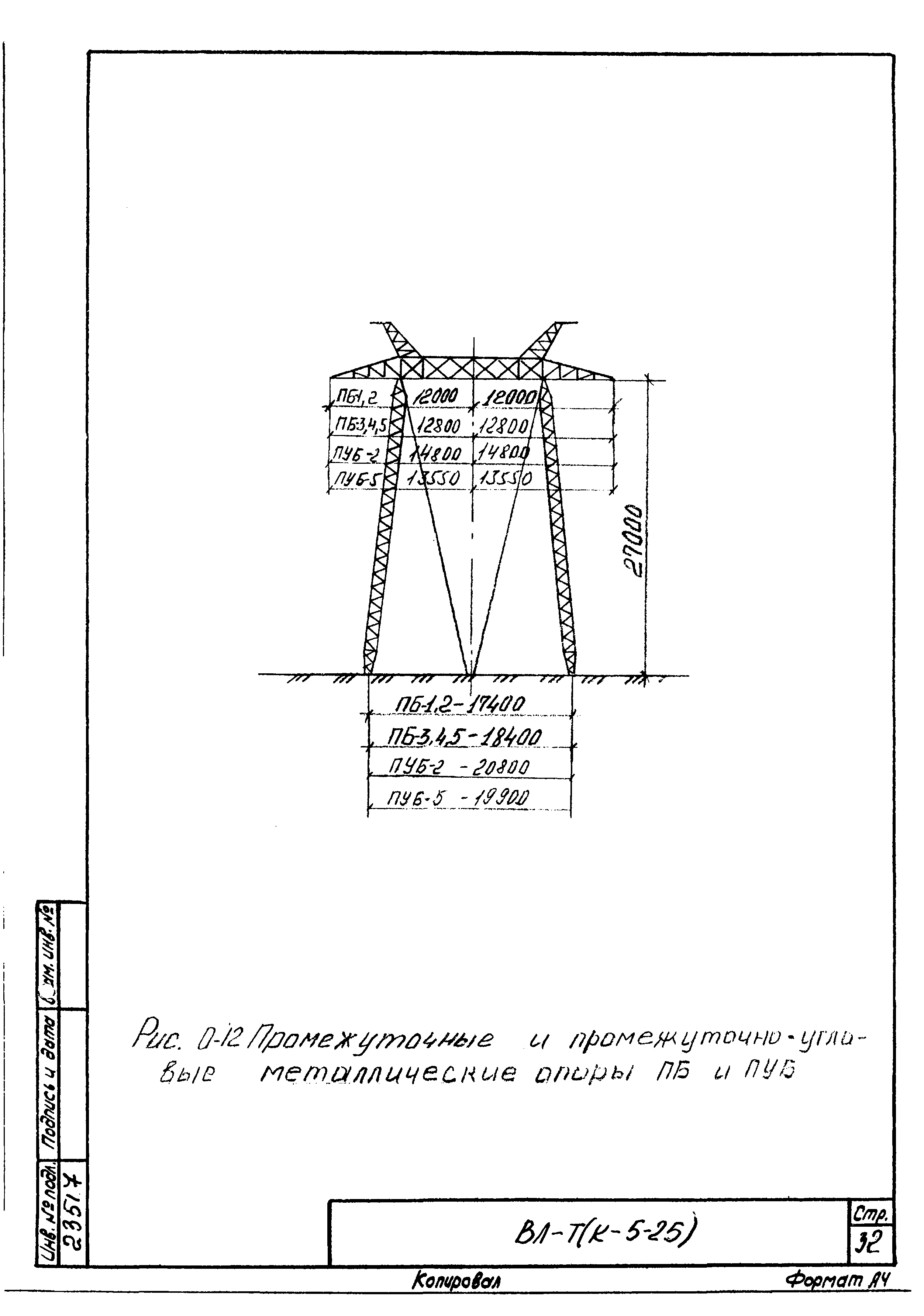 Технологическая карта К-5-25-25