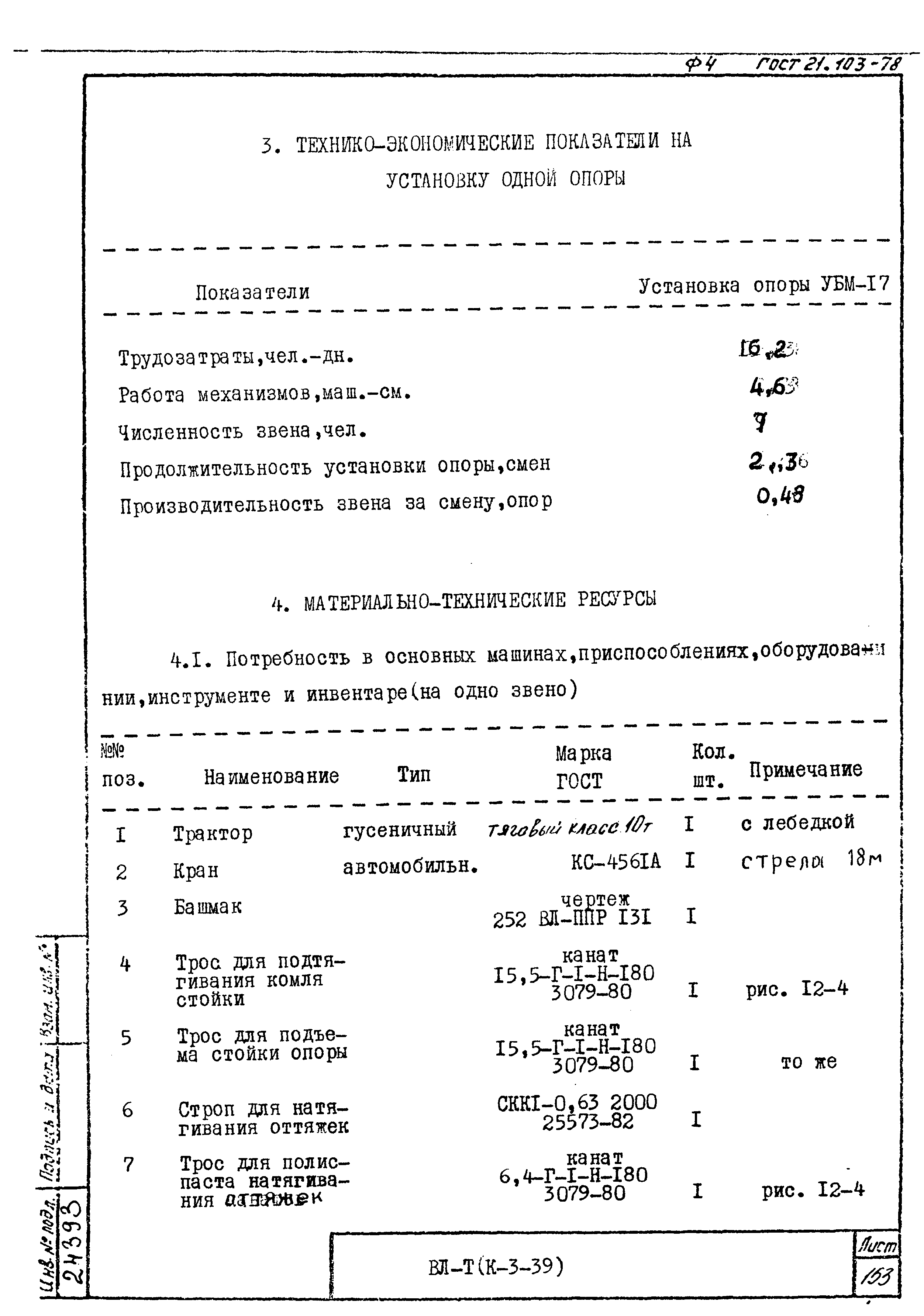 Технологические карты К-3-39-12