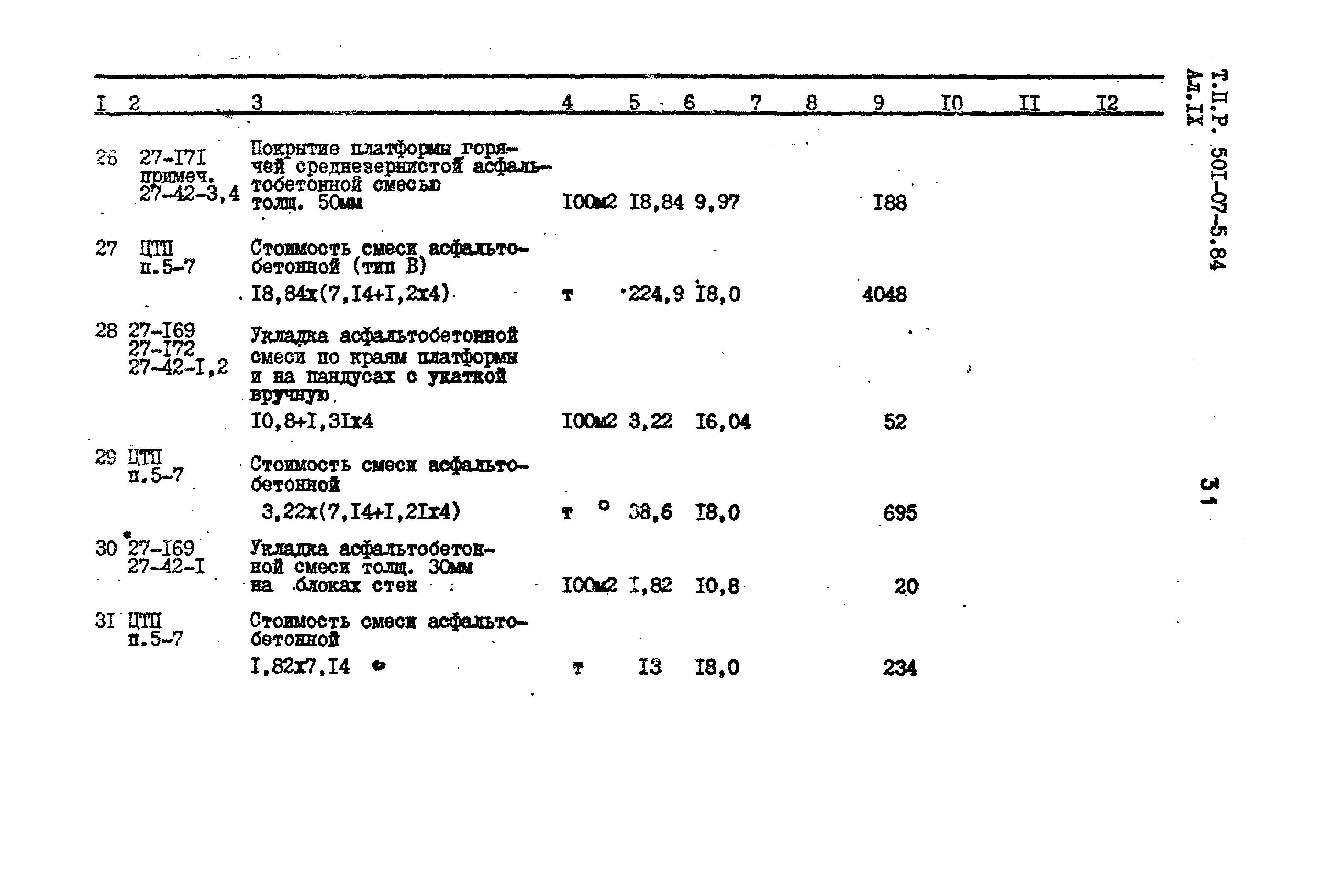 Типовые проектные решения 501-07-5.84