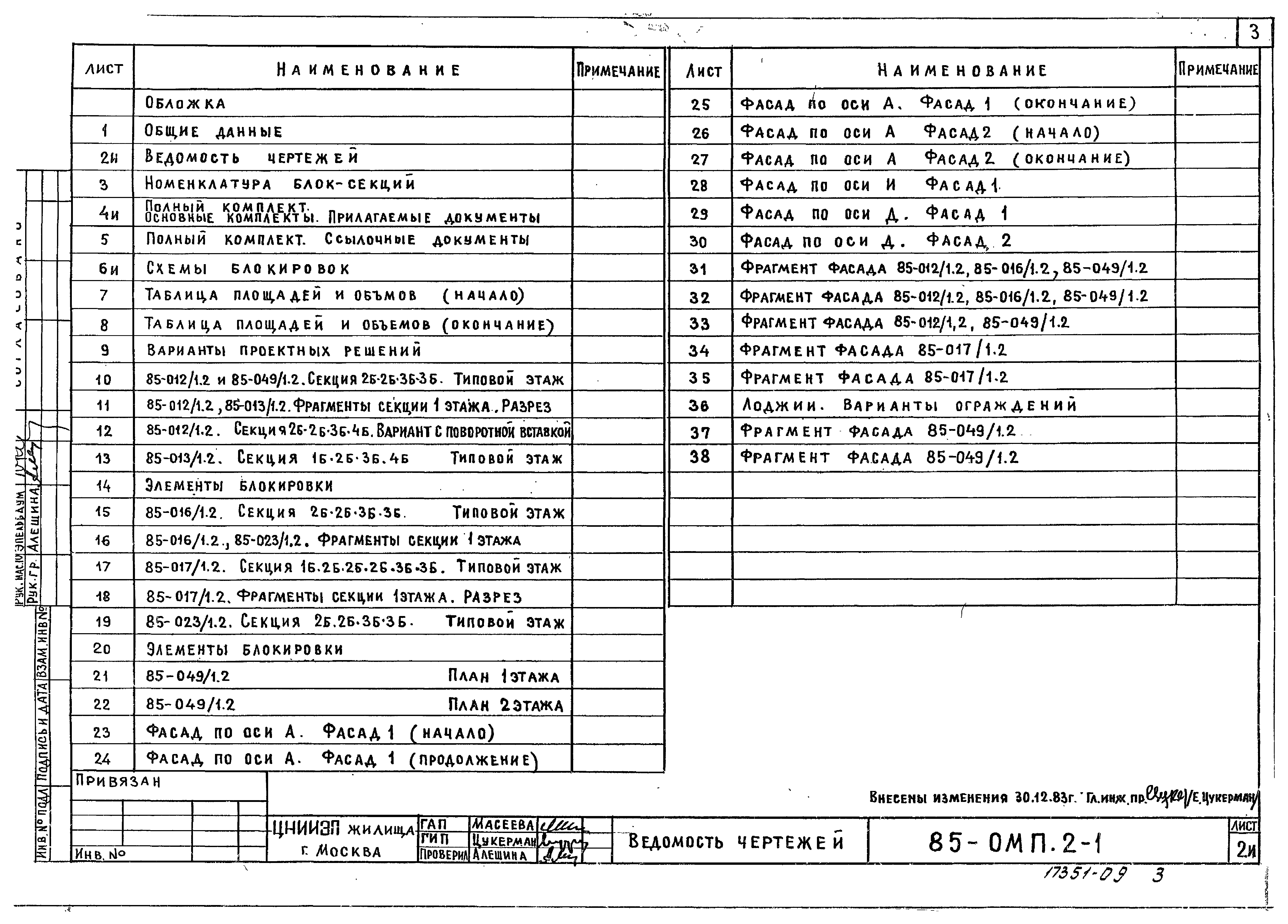 Типовой проект 85-049/1.2