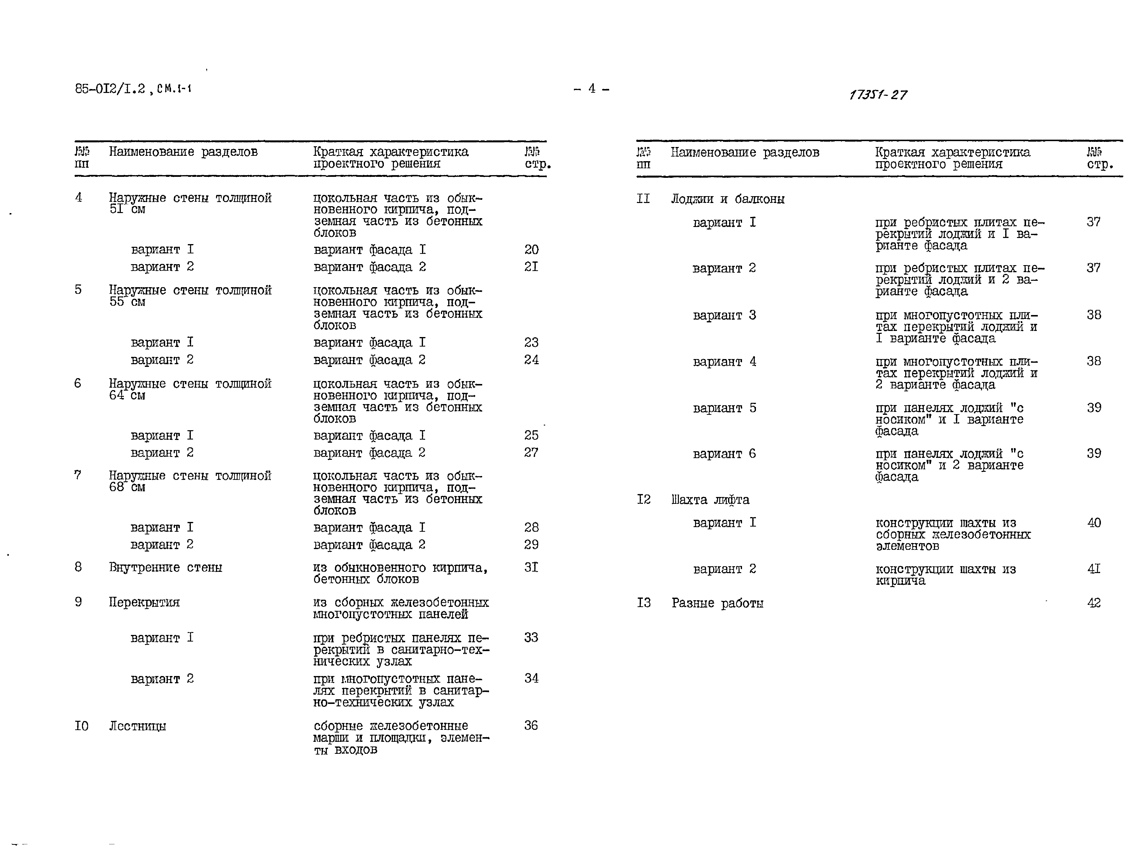 Типовой проект 85-012/1.2