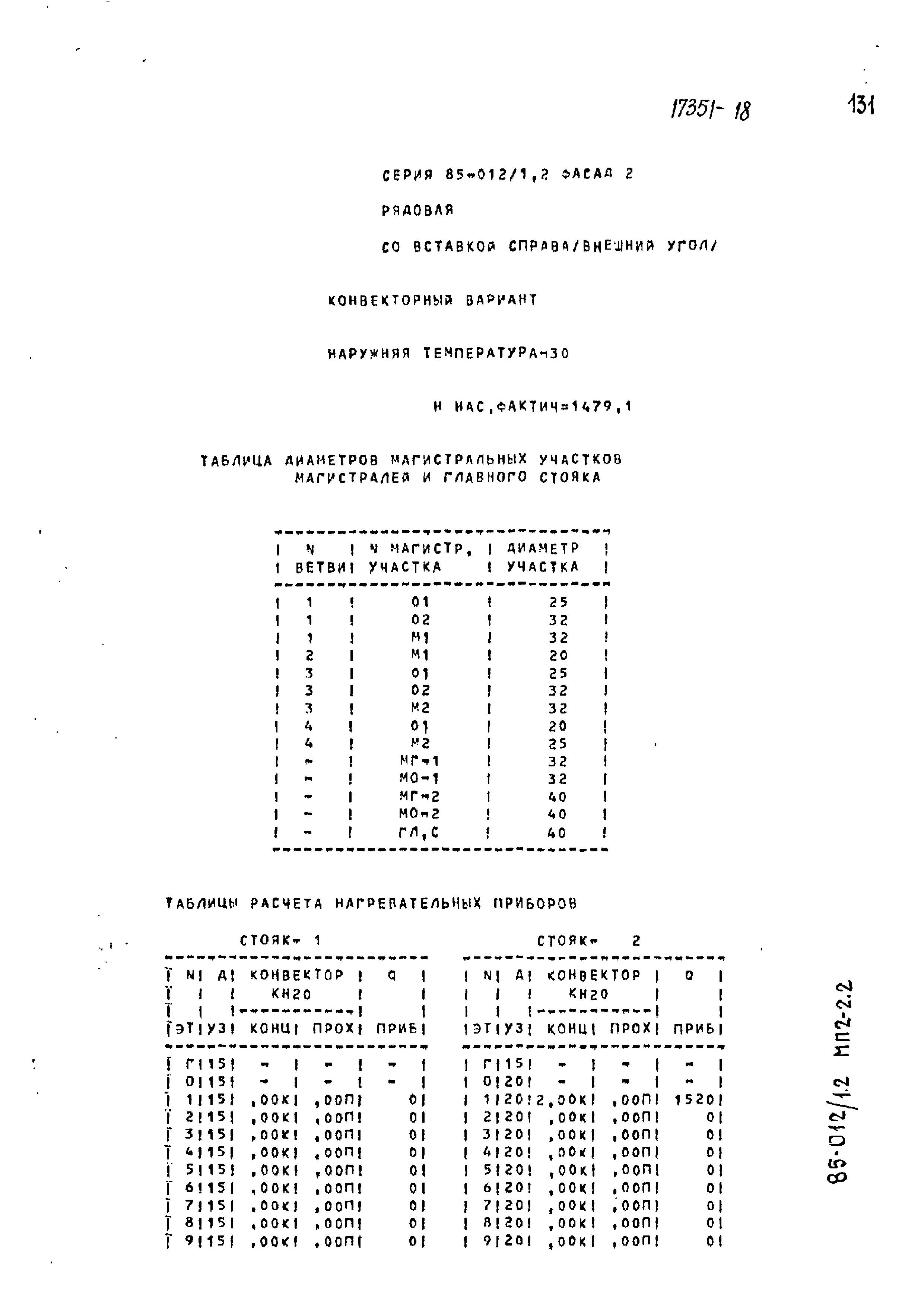 Типовой проект 85-012/1.2