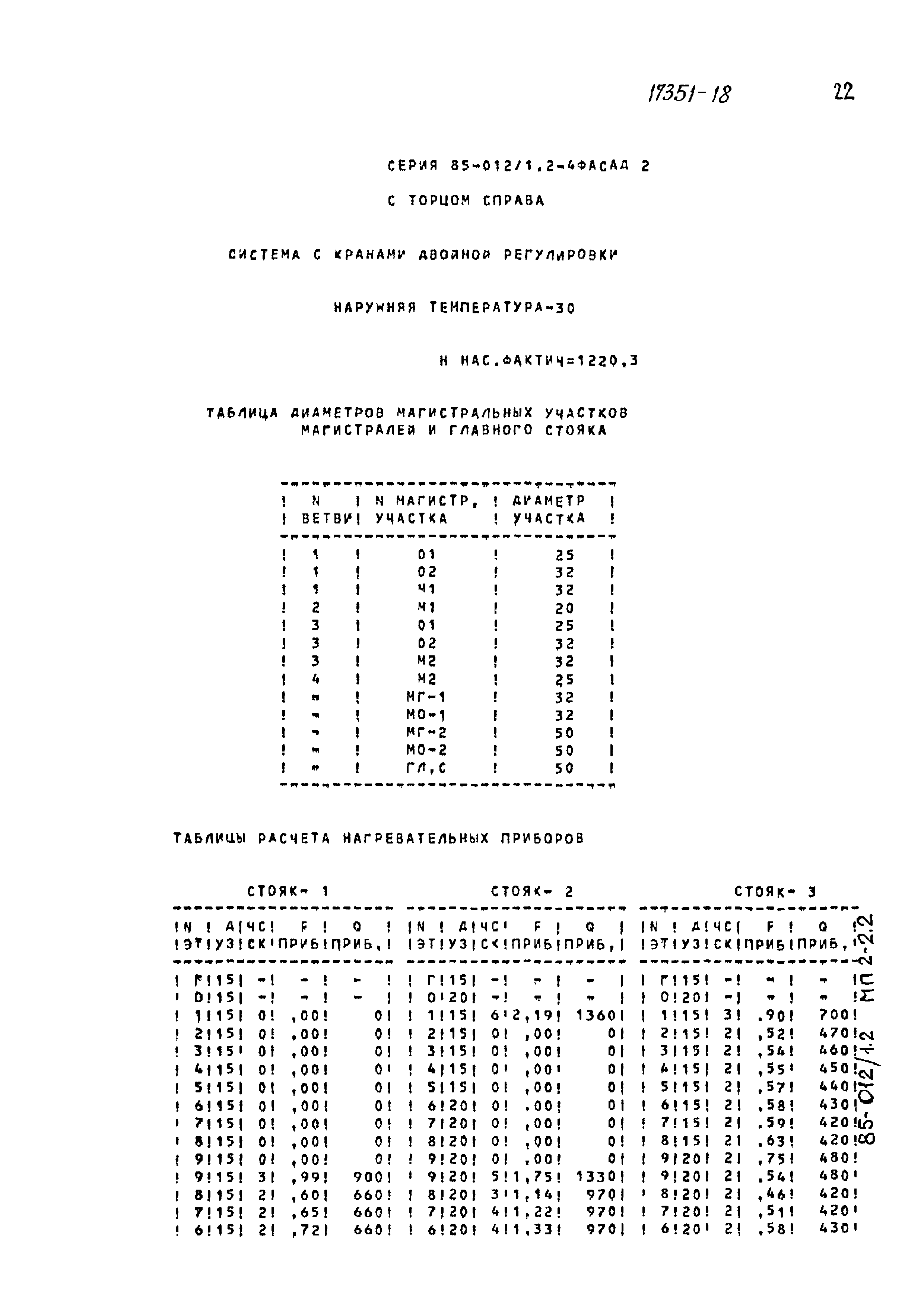 Типовой проект 85-012/1.2