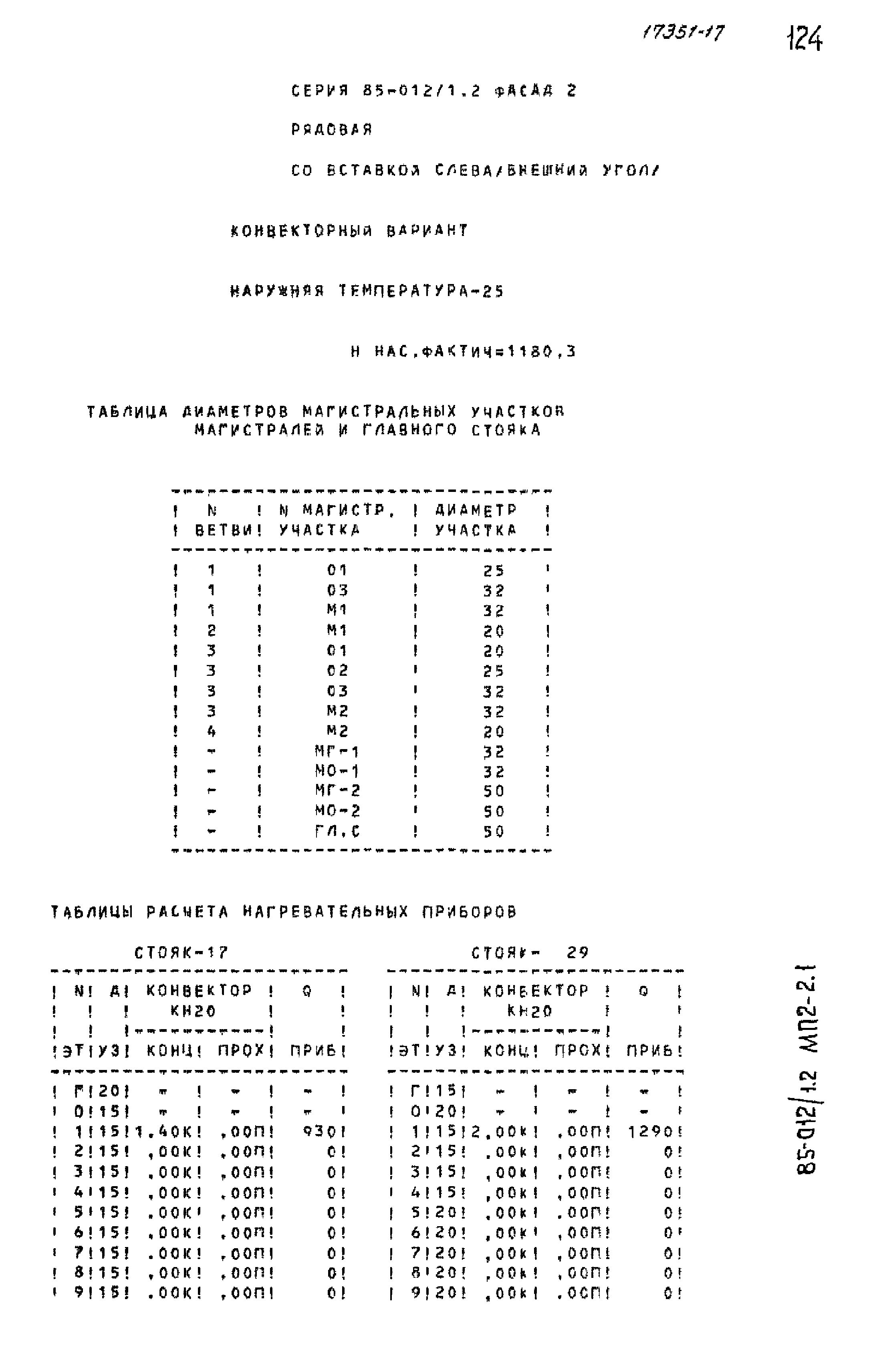 Типовой проект 85-012/1.2