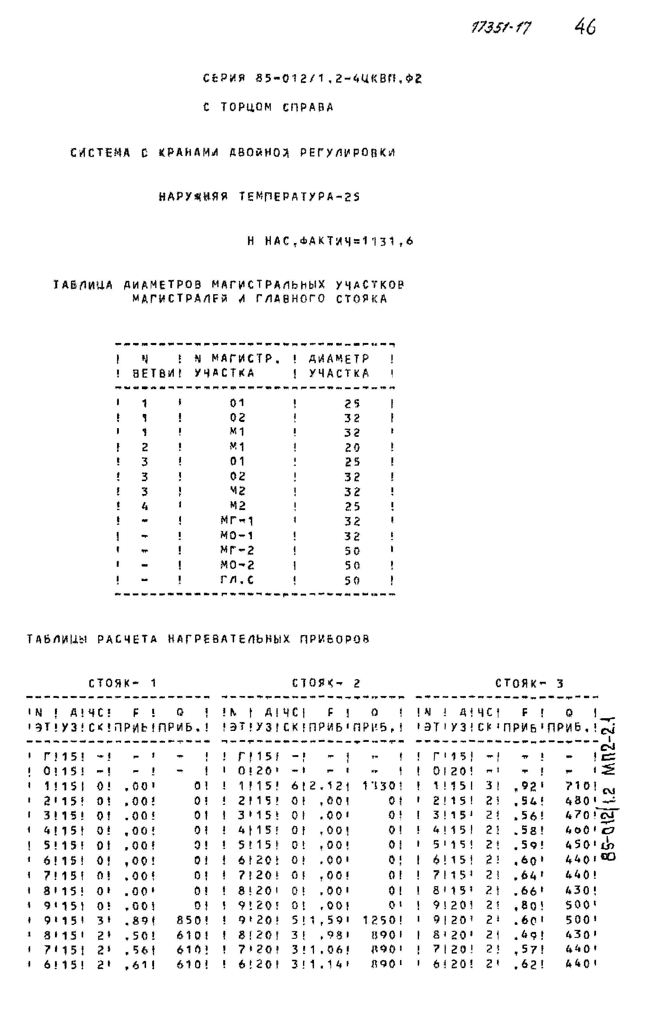 Типовой проект 85-012/1.2