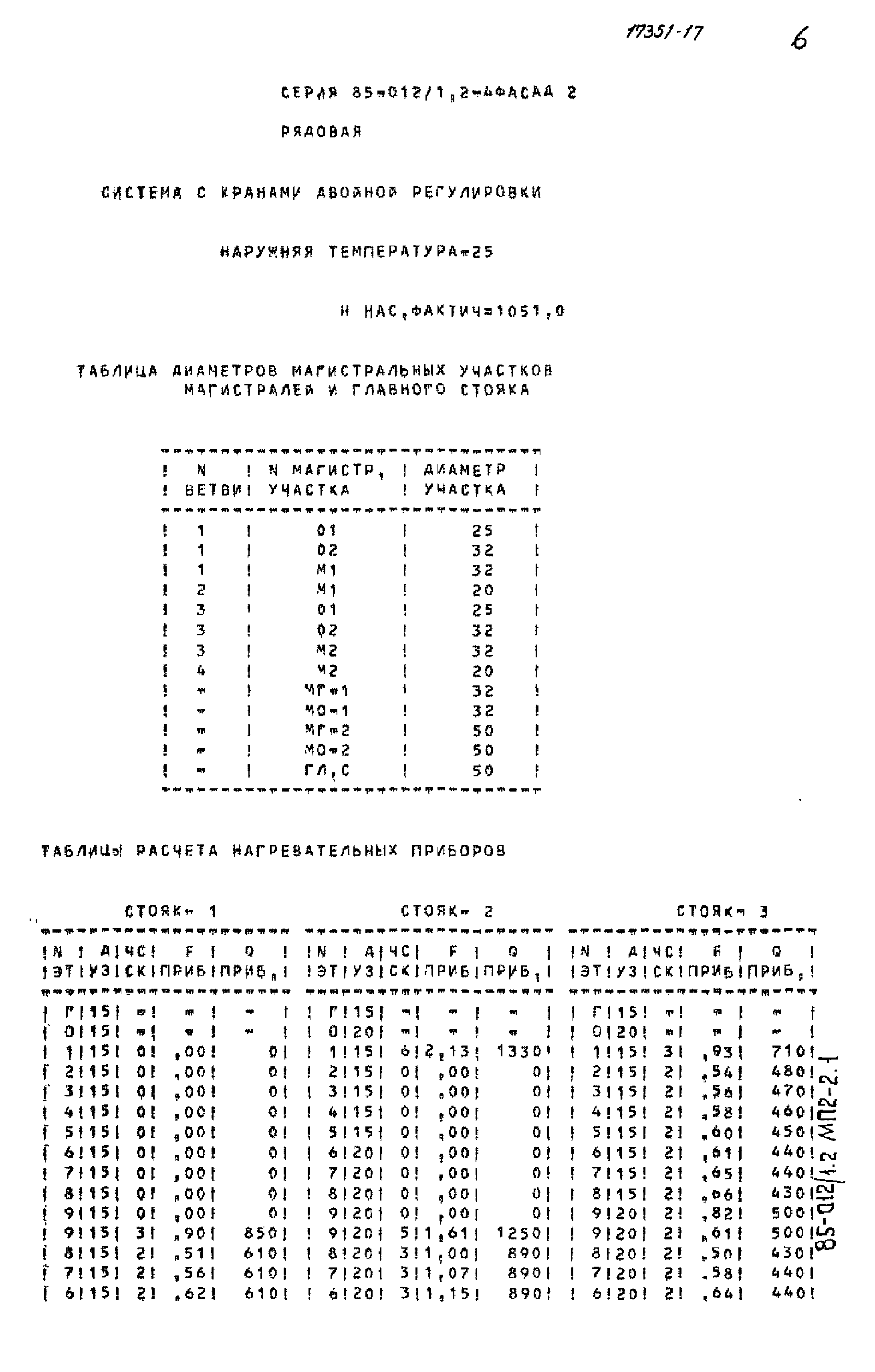 Типовой проект 85-012/1.2