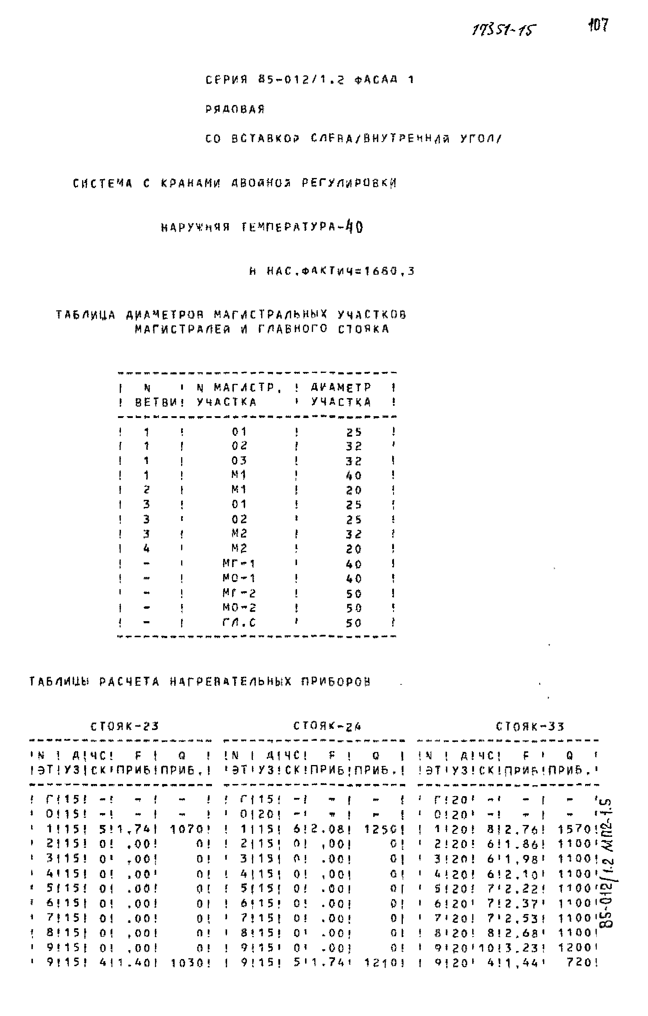 Типовой проект 85-012/1.2