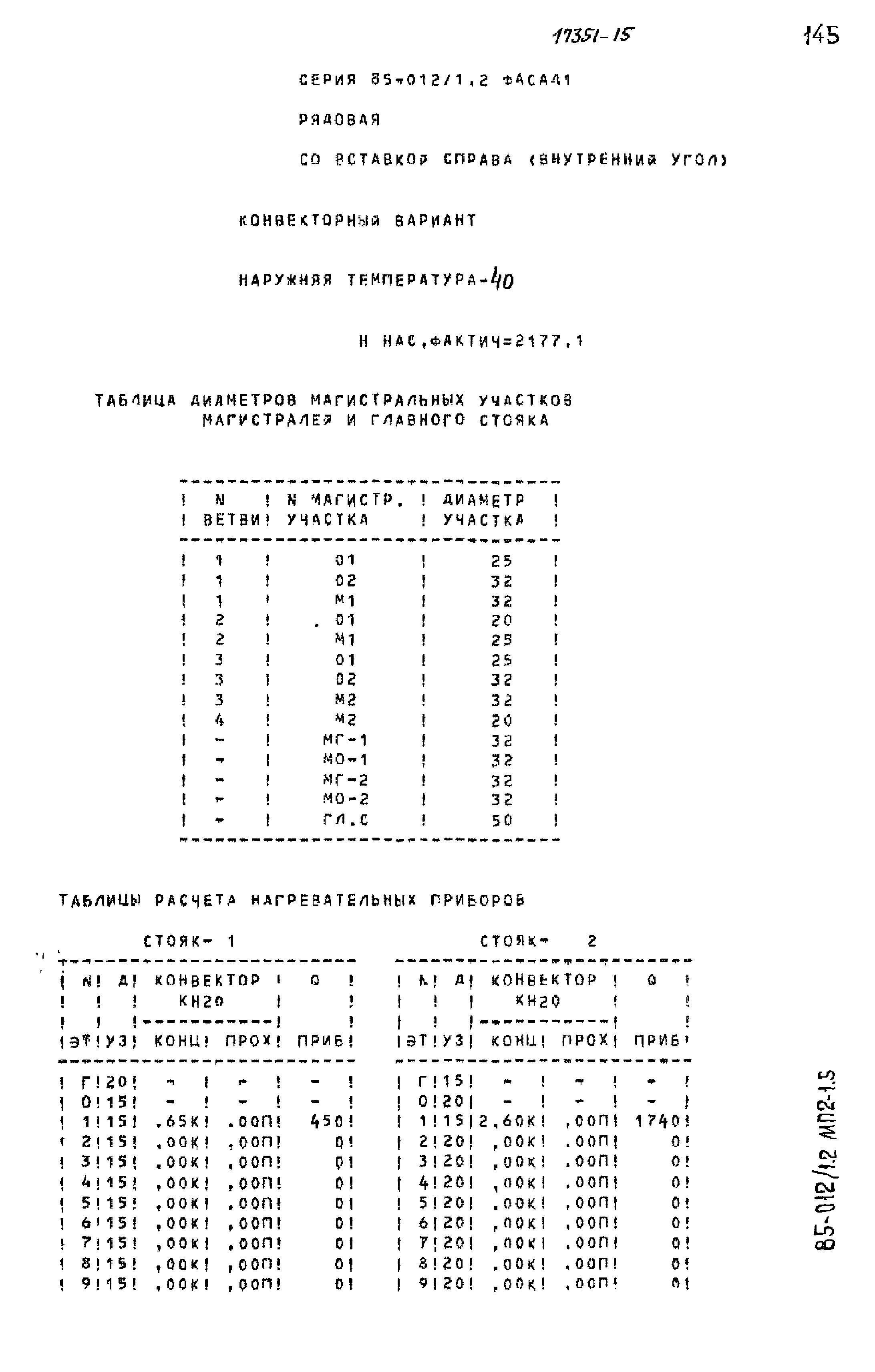 Типовой проект 85-012/1.2