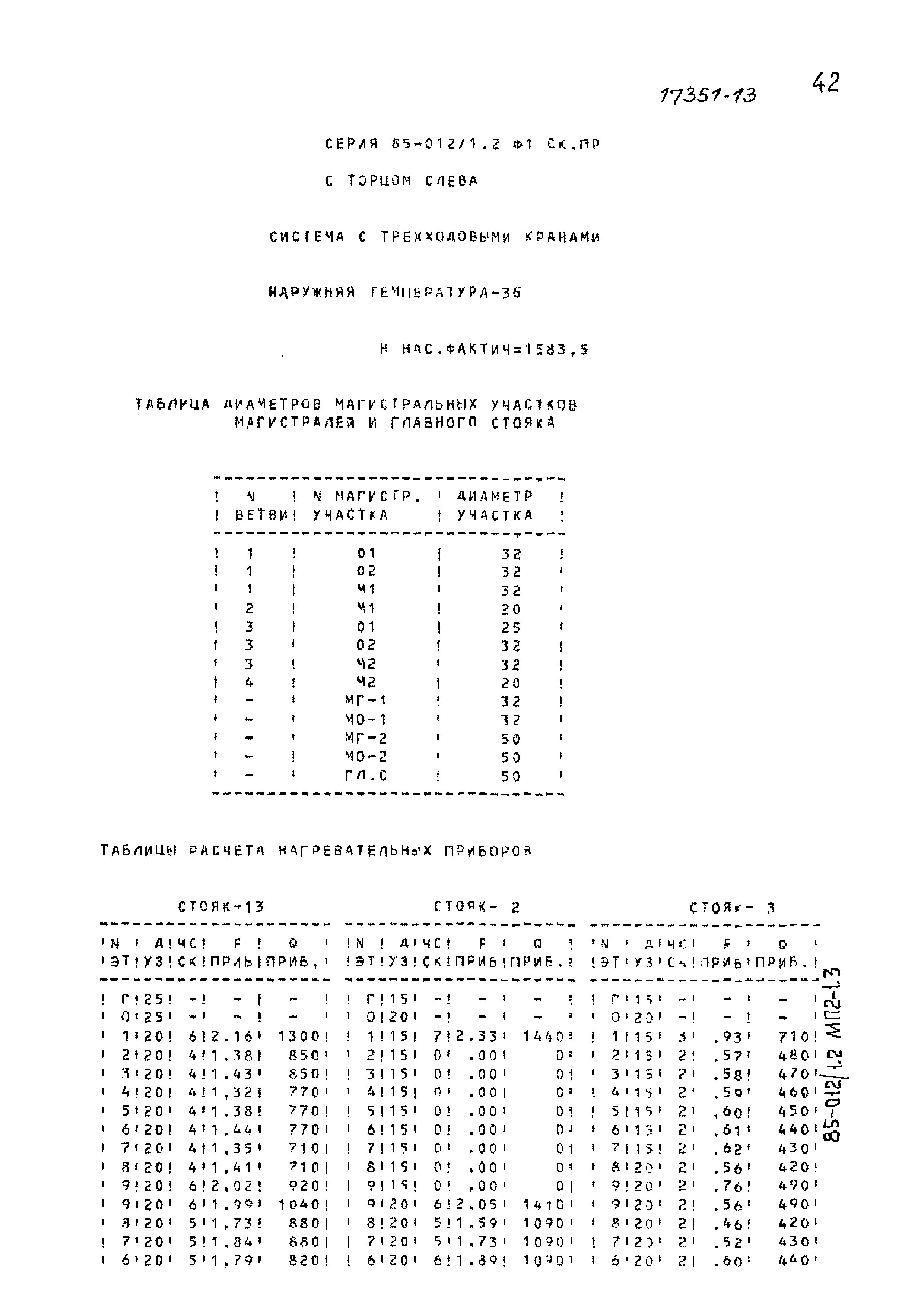 Типовой проект 85-012/1.2