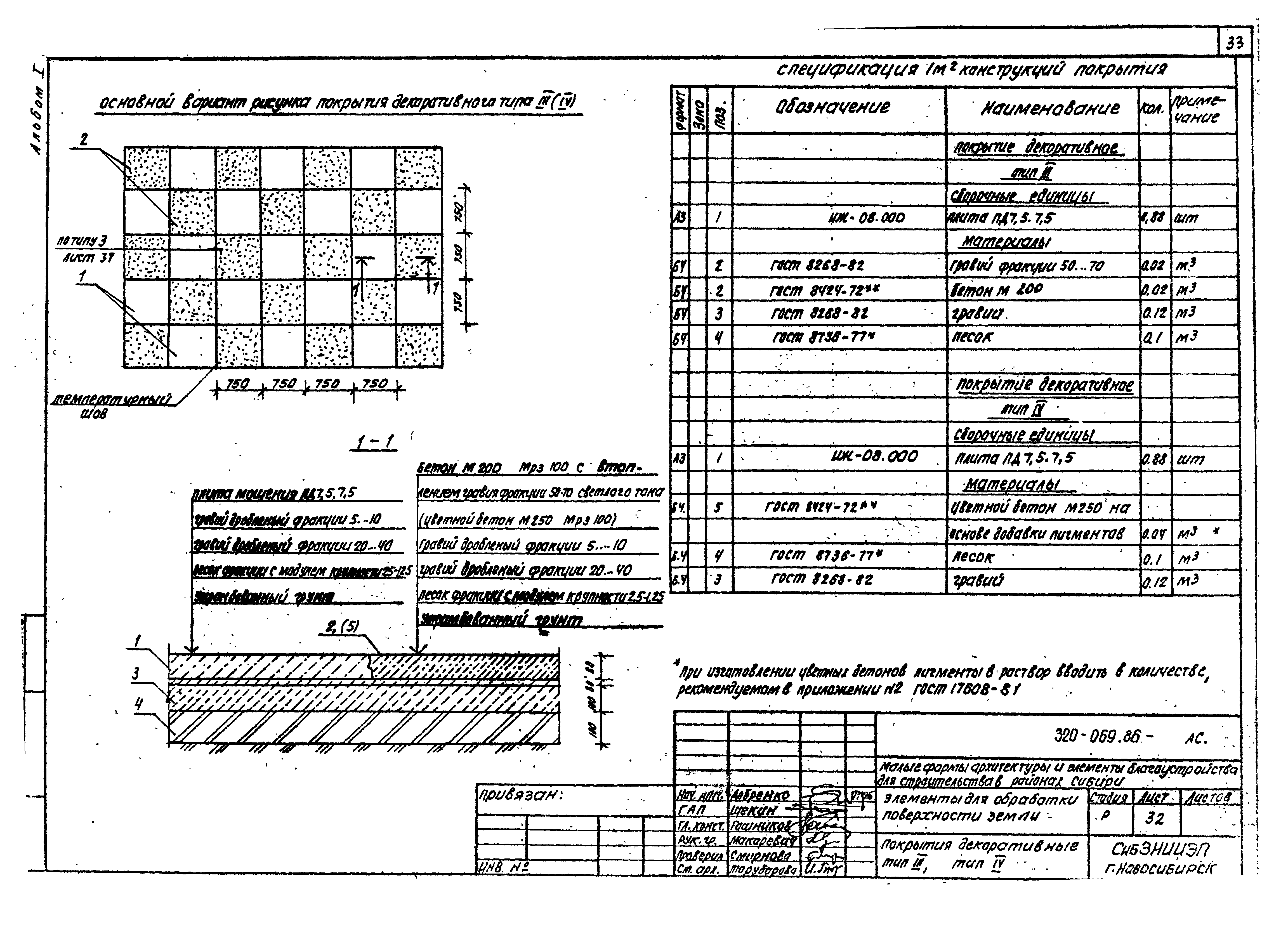 Типовые проектные решения 320-069.86