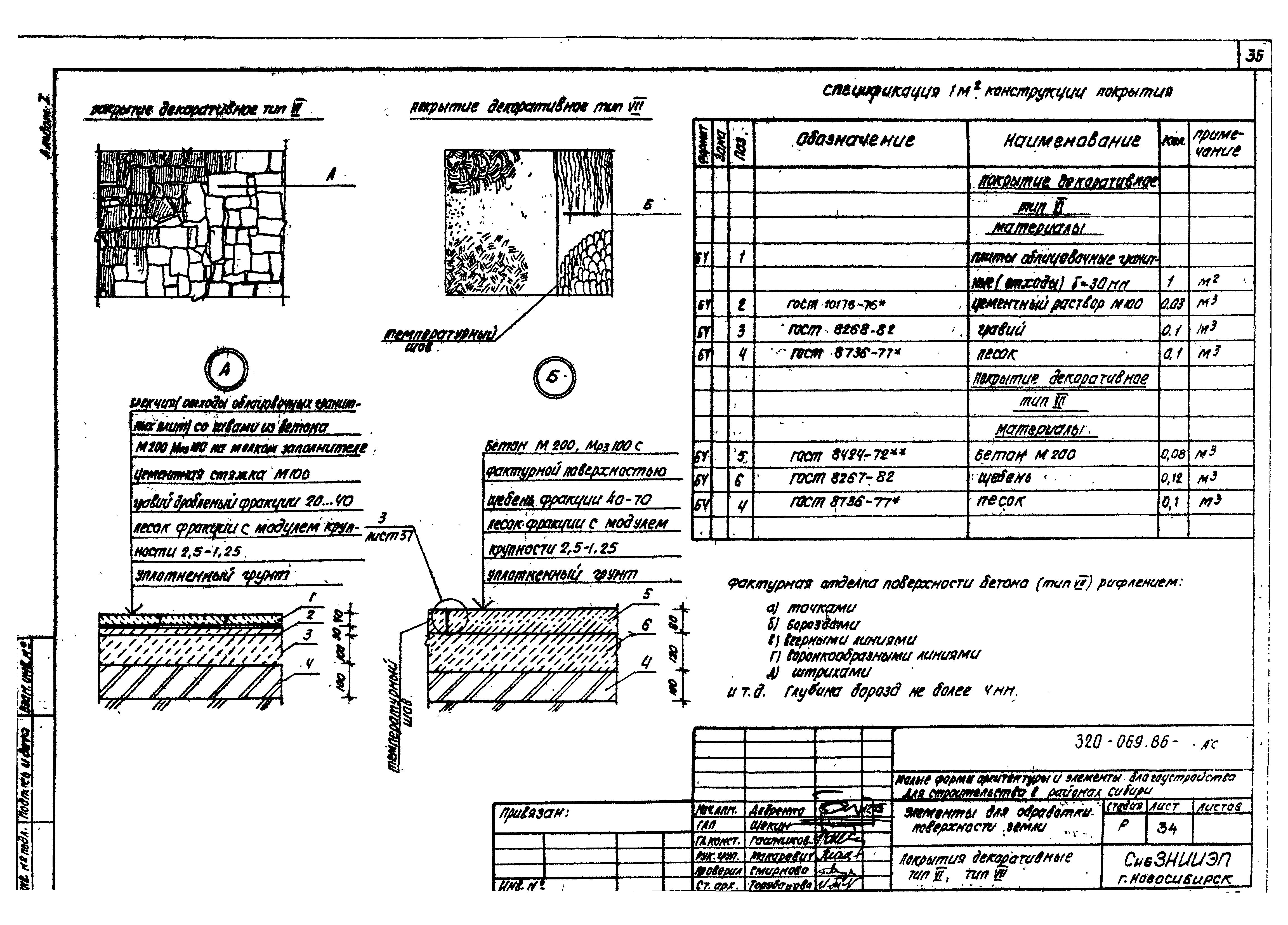 Типовые проектные решения 320-069.86