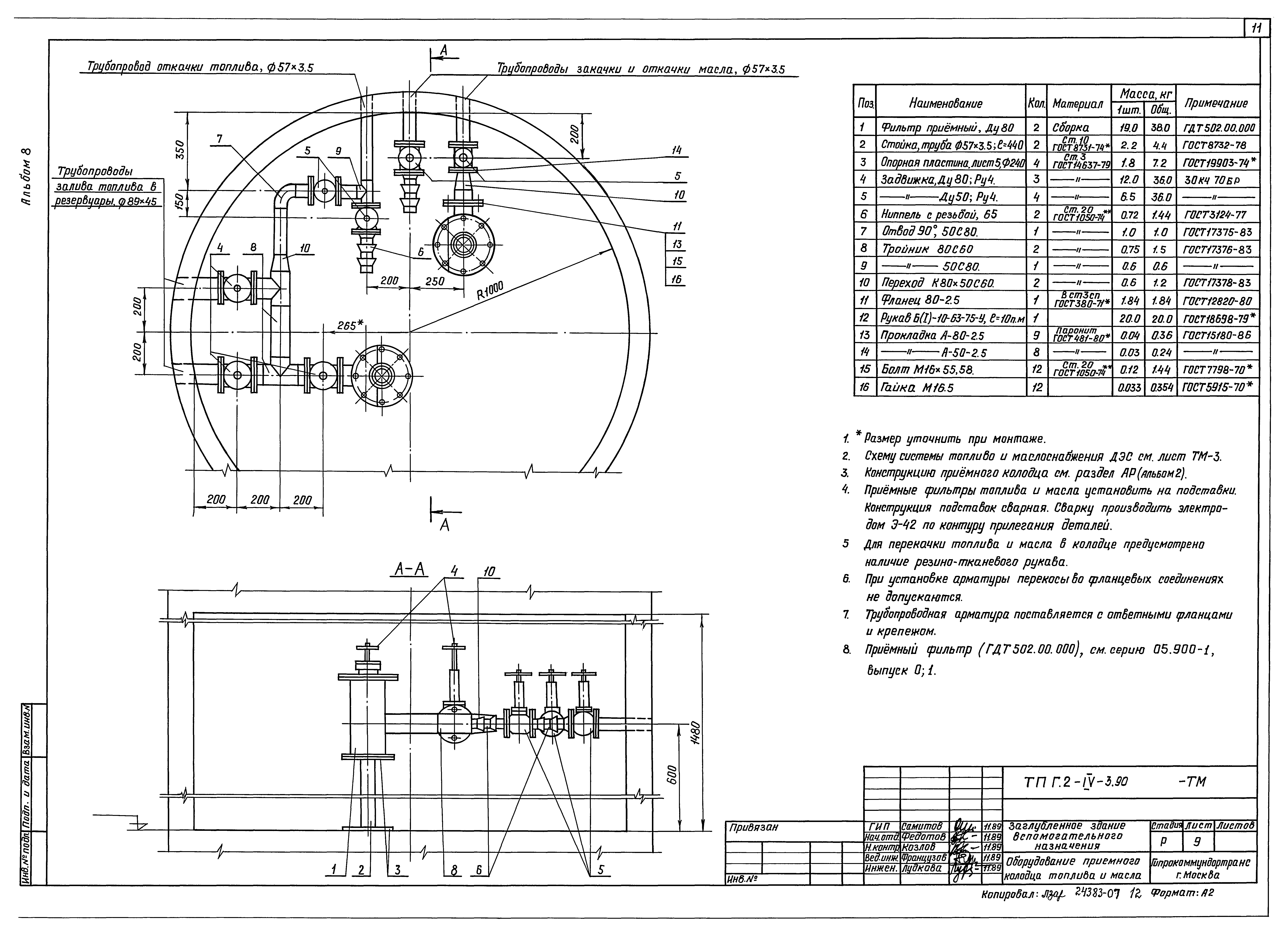 Типовой проект Г.2-IV-3.90